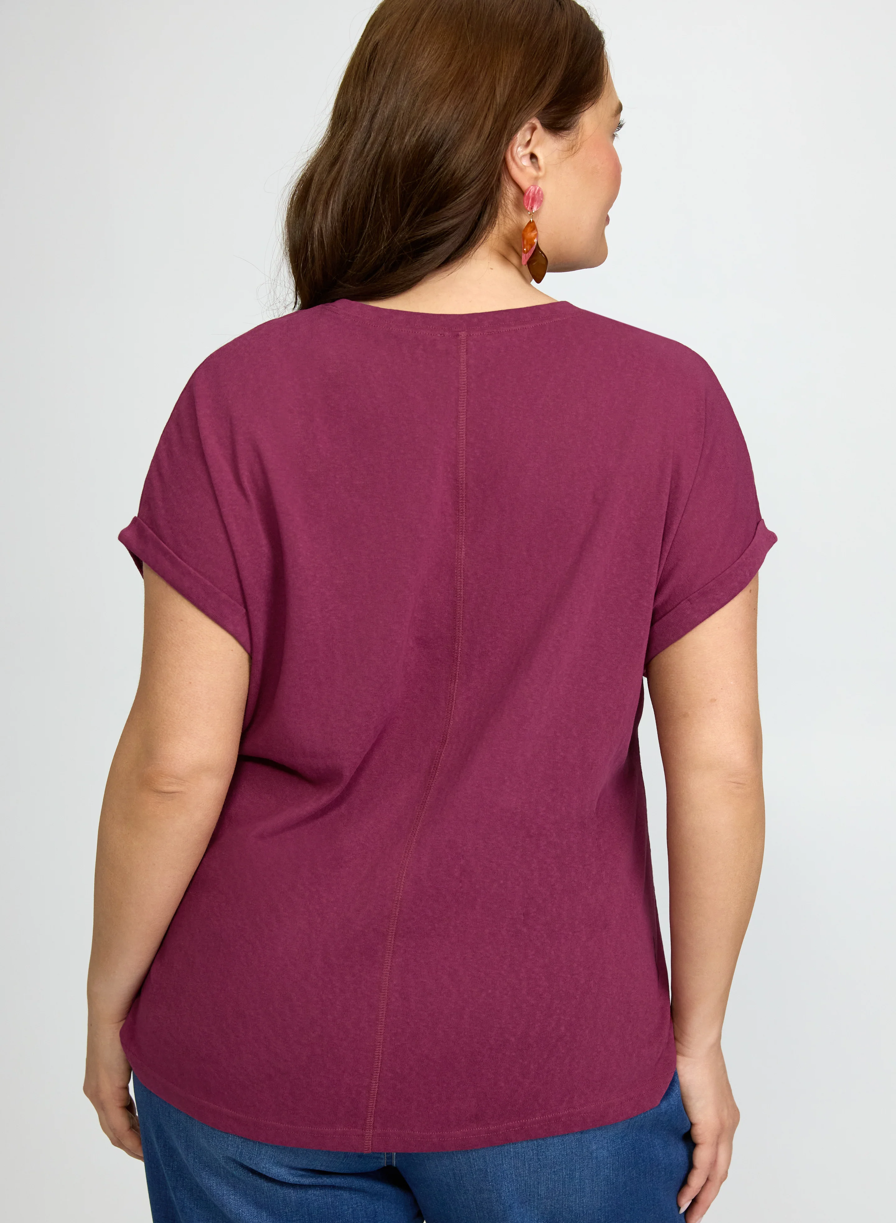 Linen-Blend T-Shirt - Image 4
