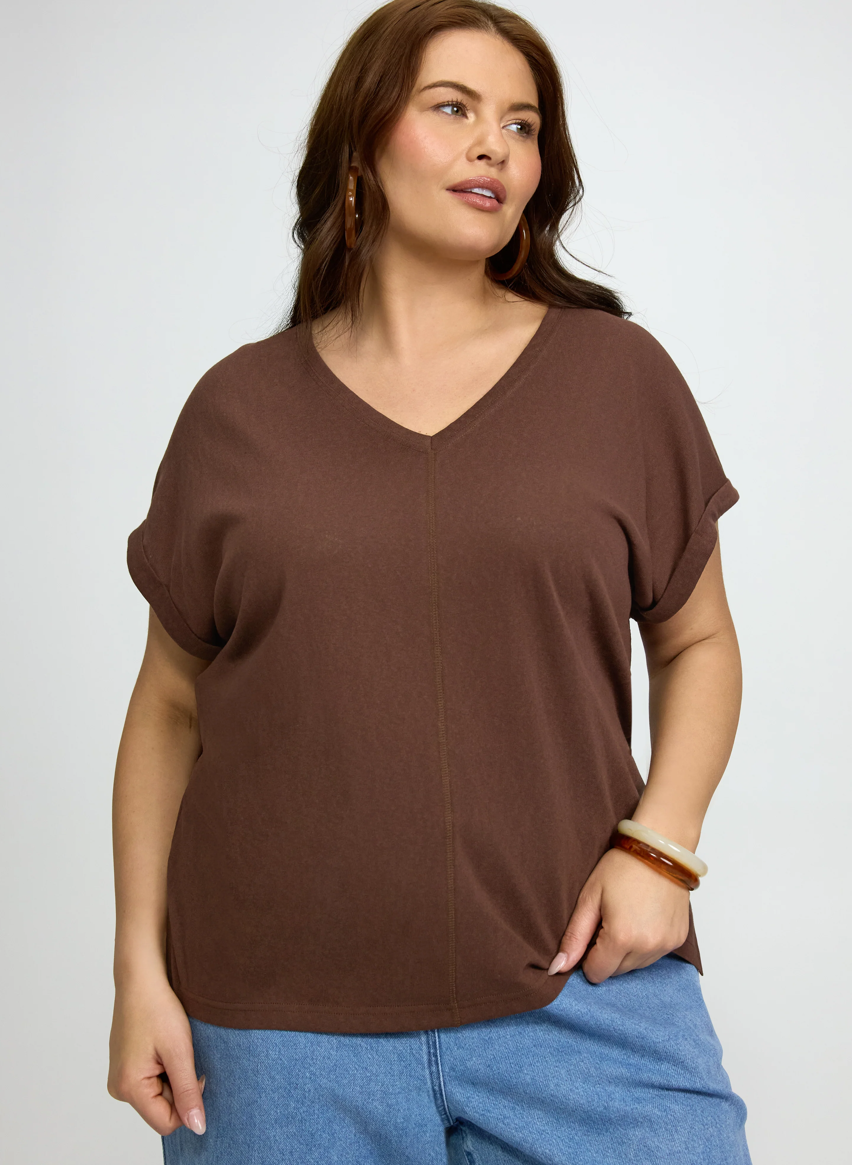 Linen-Blend T-Shirt - Image 2
