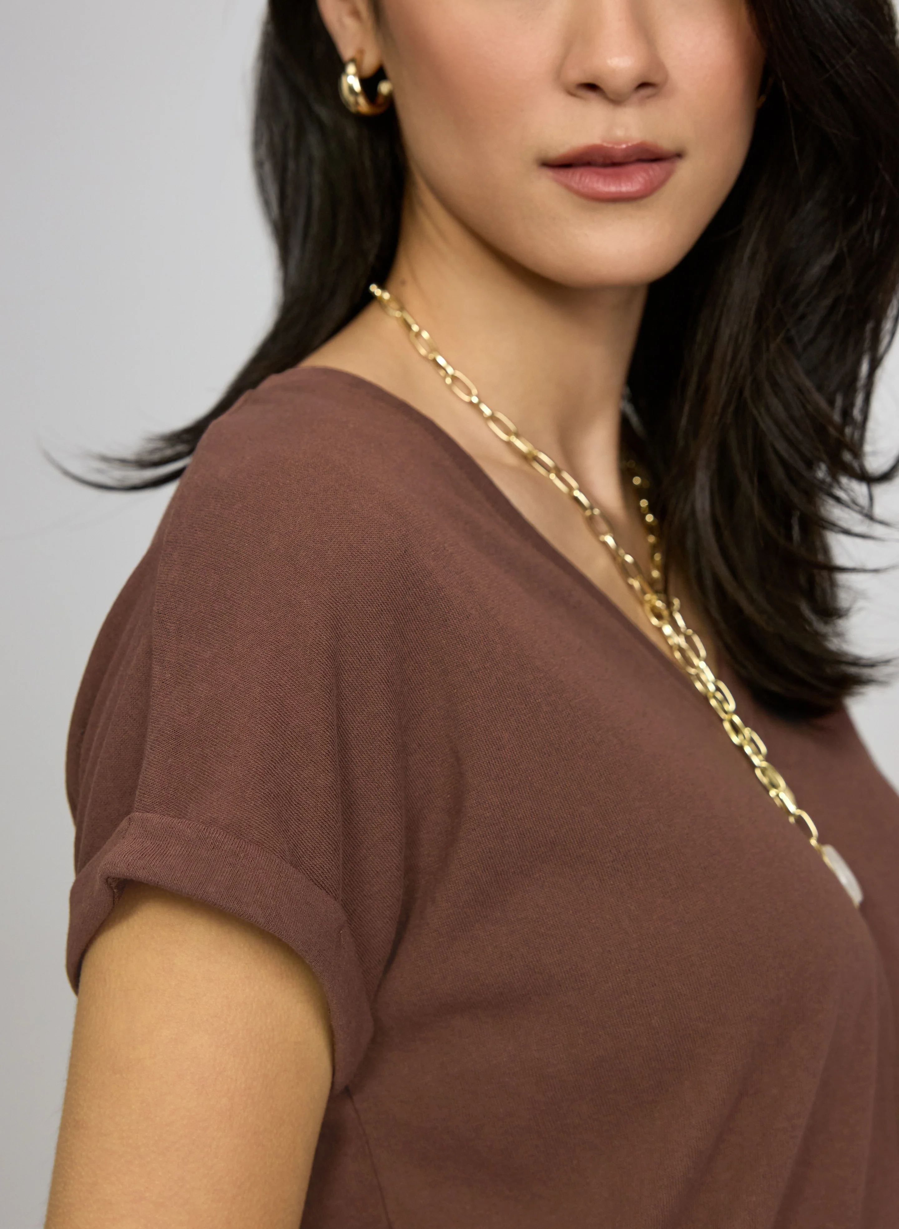 Linen-Blend T-Shirt - Image 2