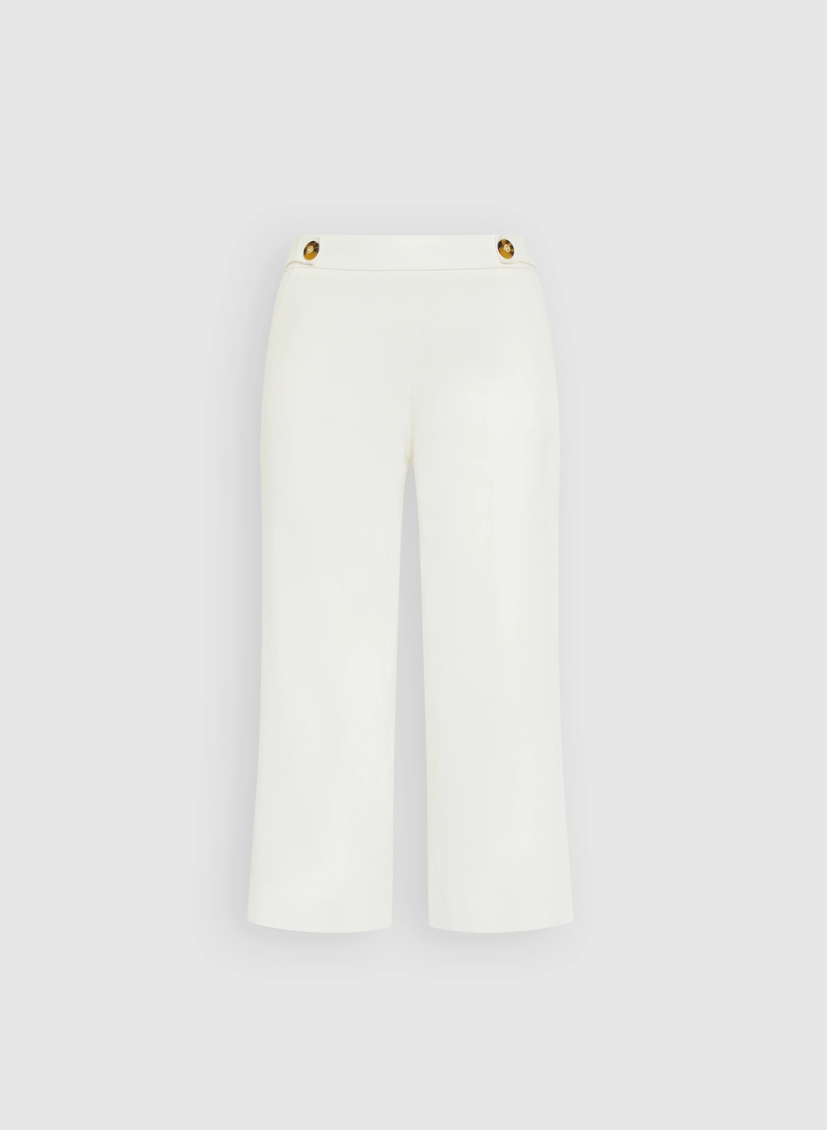 Linen-Blend Wide-Leg Capris - Image 6