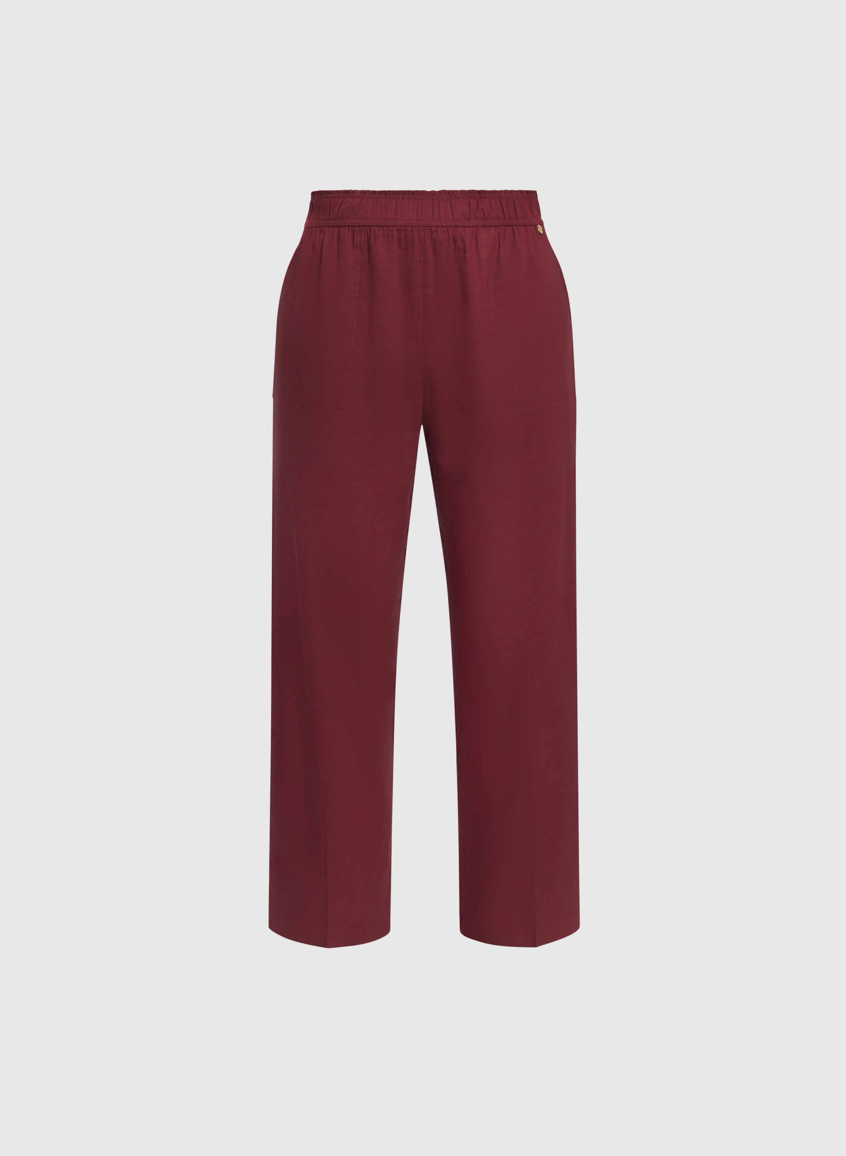 Linen-Blend Wide-Leg Pants - Image 6
