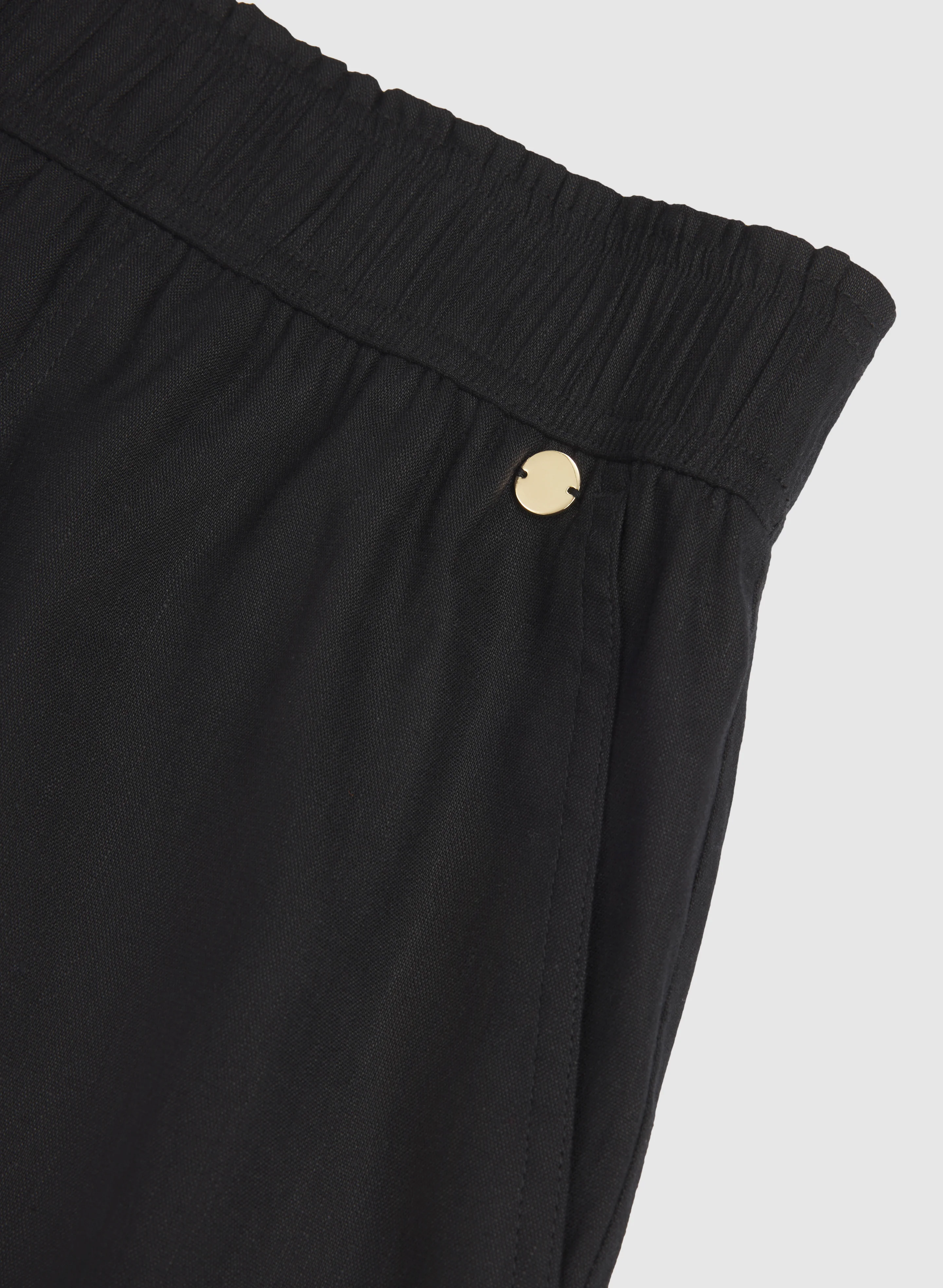 Linen-Blend Wide-Leg Pants - Image 7