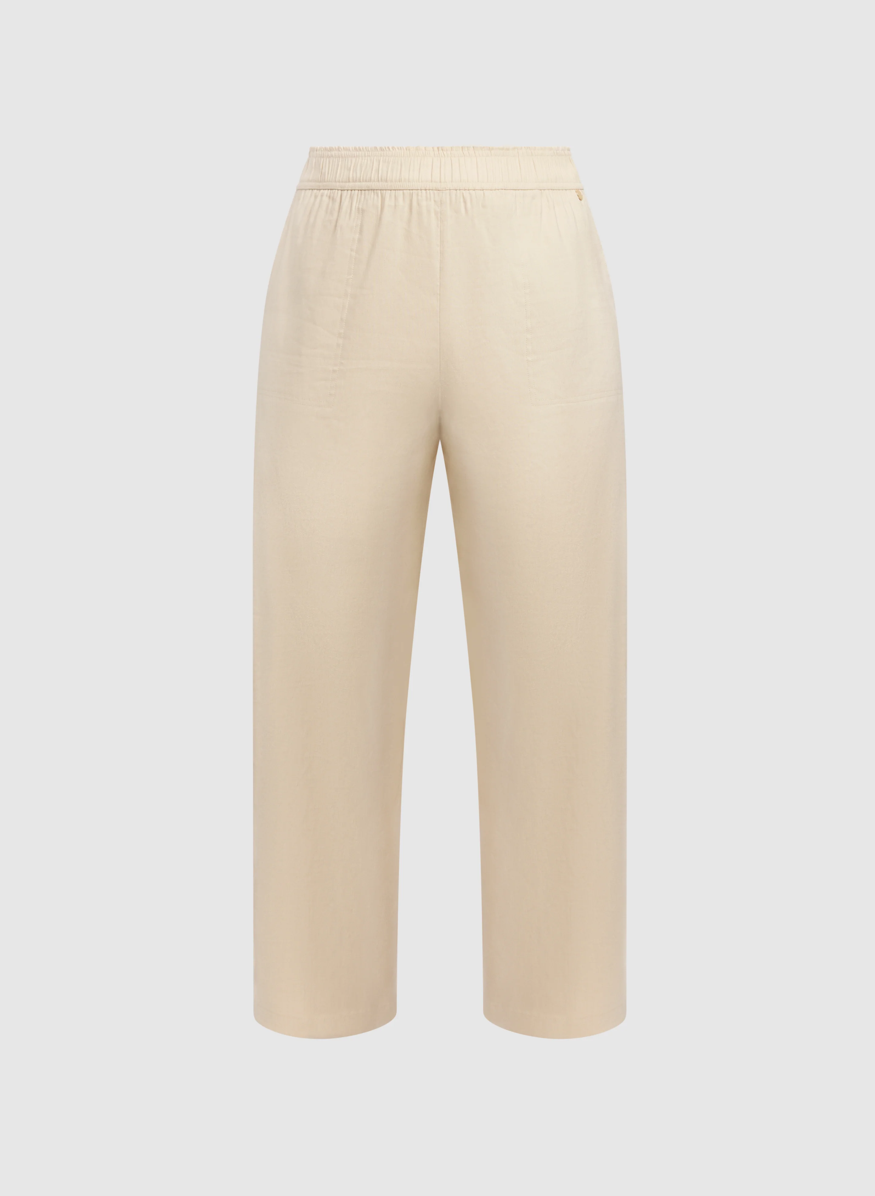 Linen-Blend Wide-Leg Pants - Image 7