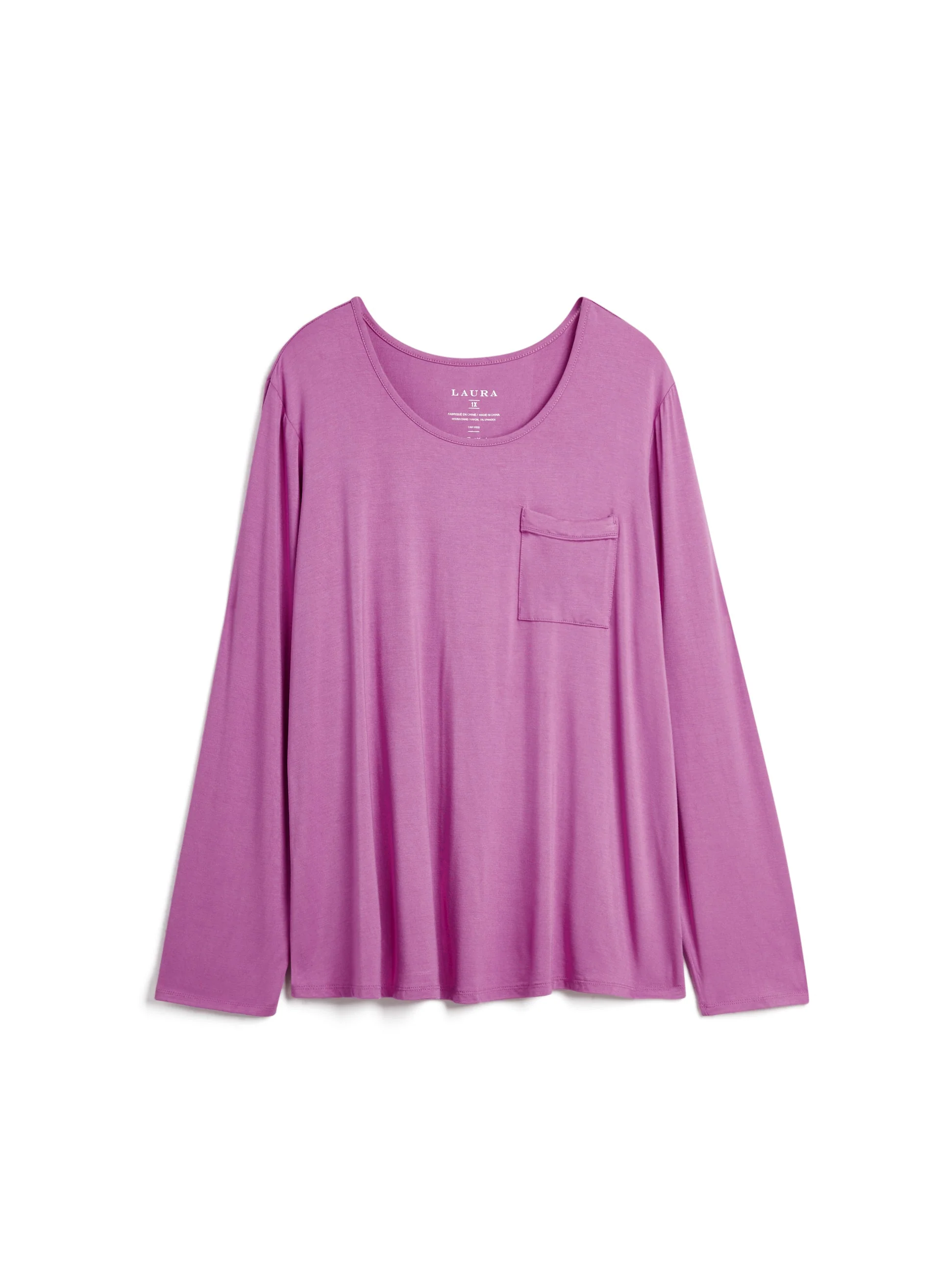Long Sleeve Pyjama Top - Image 5