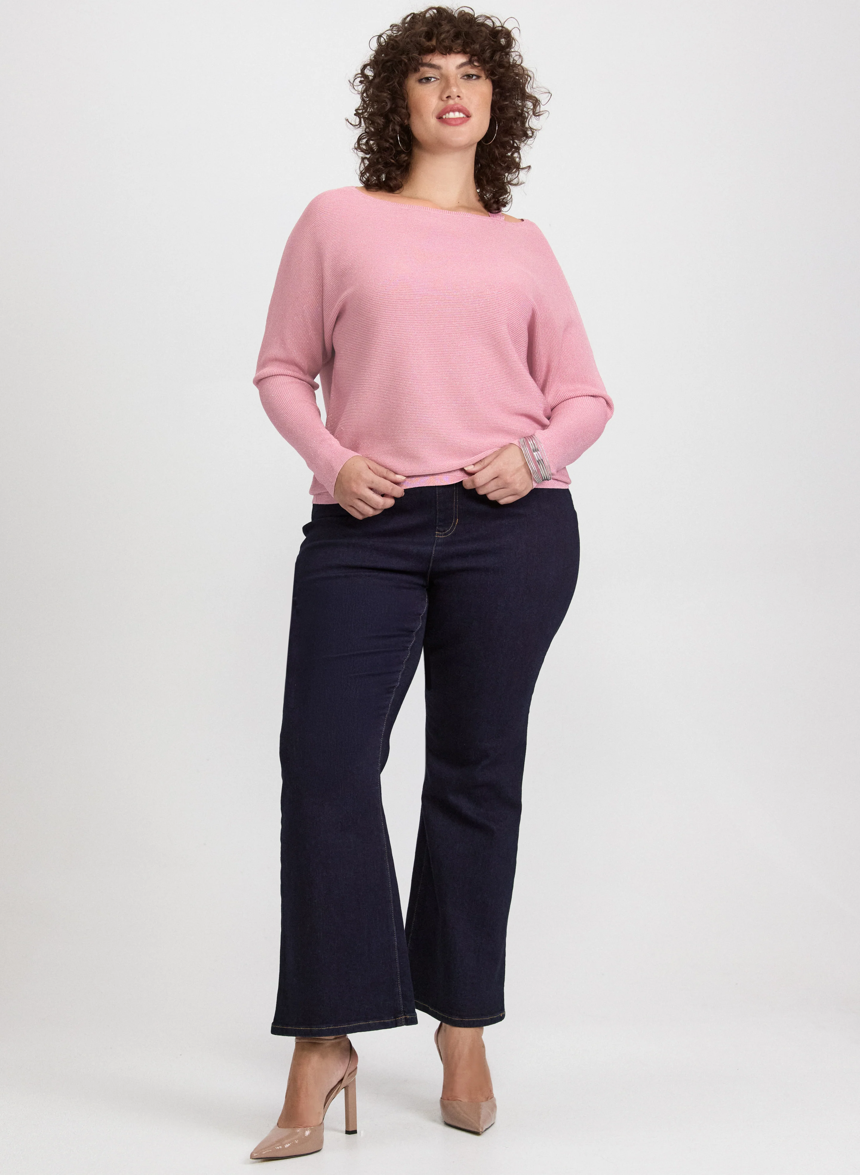 Lurex Knit Pullover - Image 3