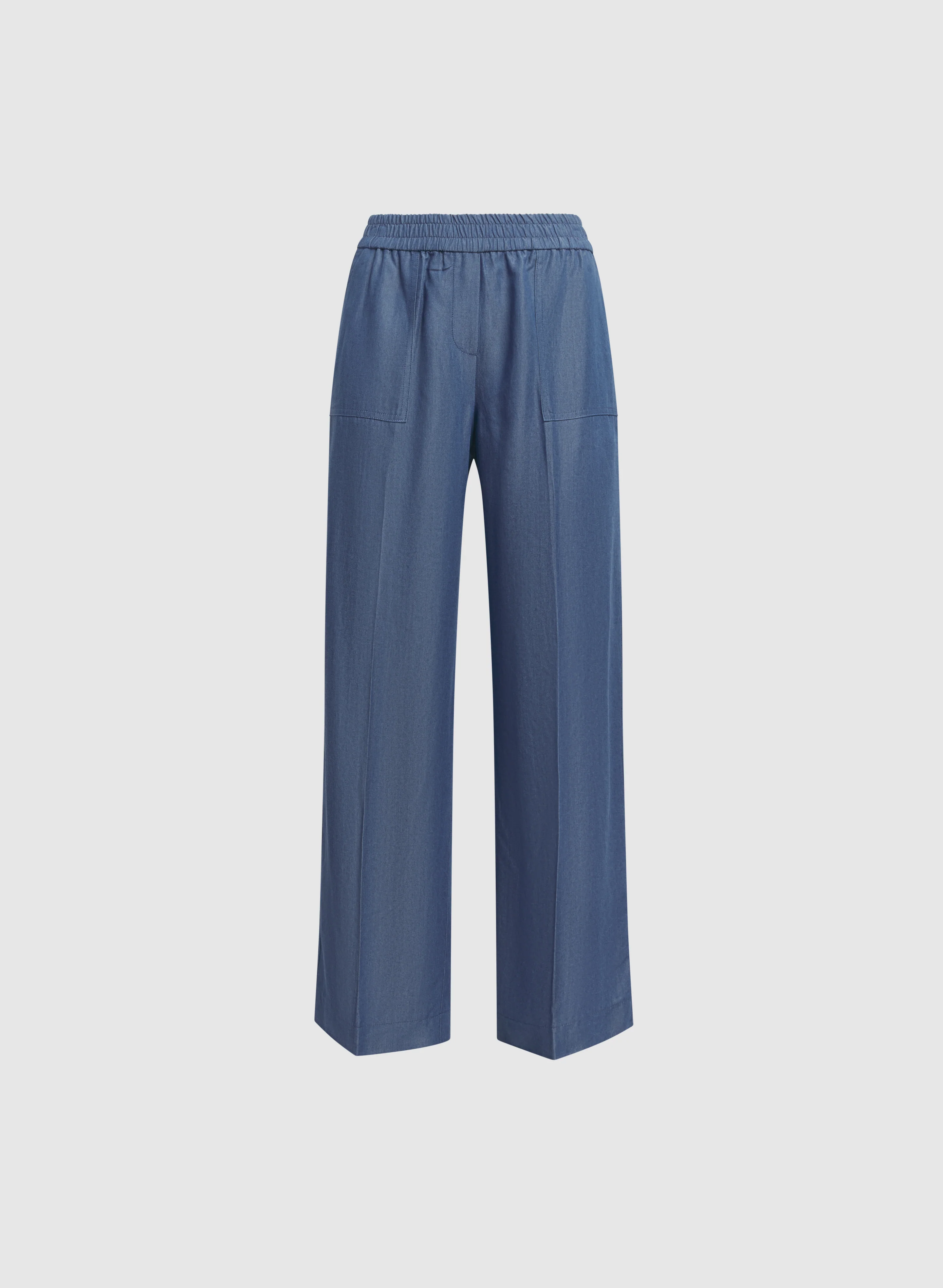 Lyocell Wide-Leg Pants - Image 5
