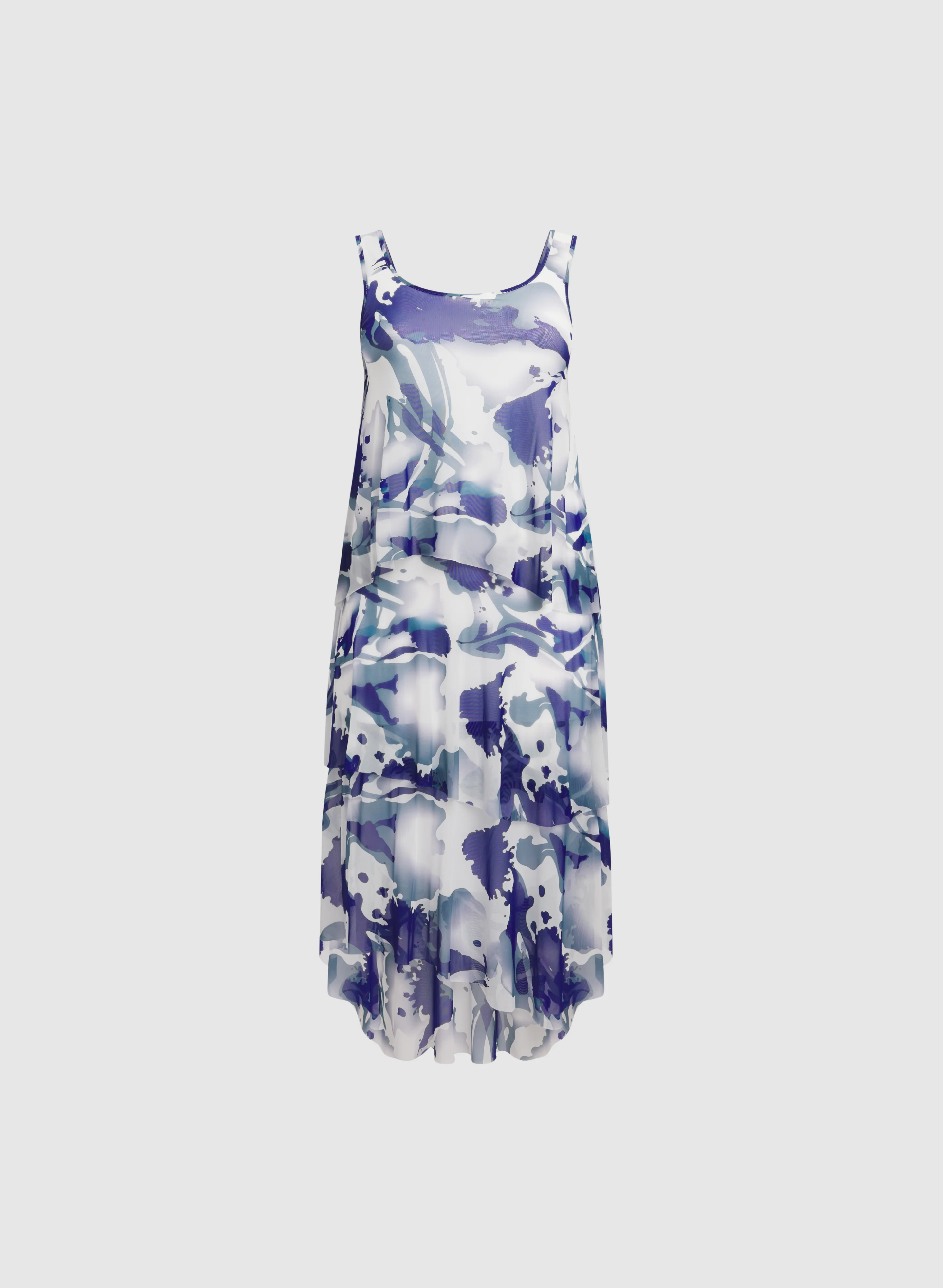 Marble Print Dress - Image 5
