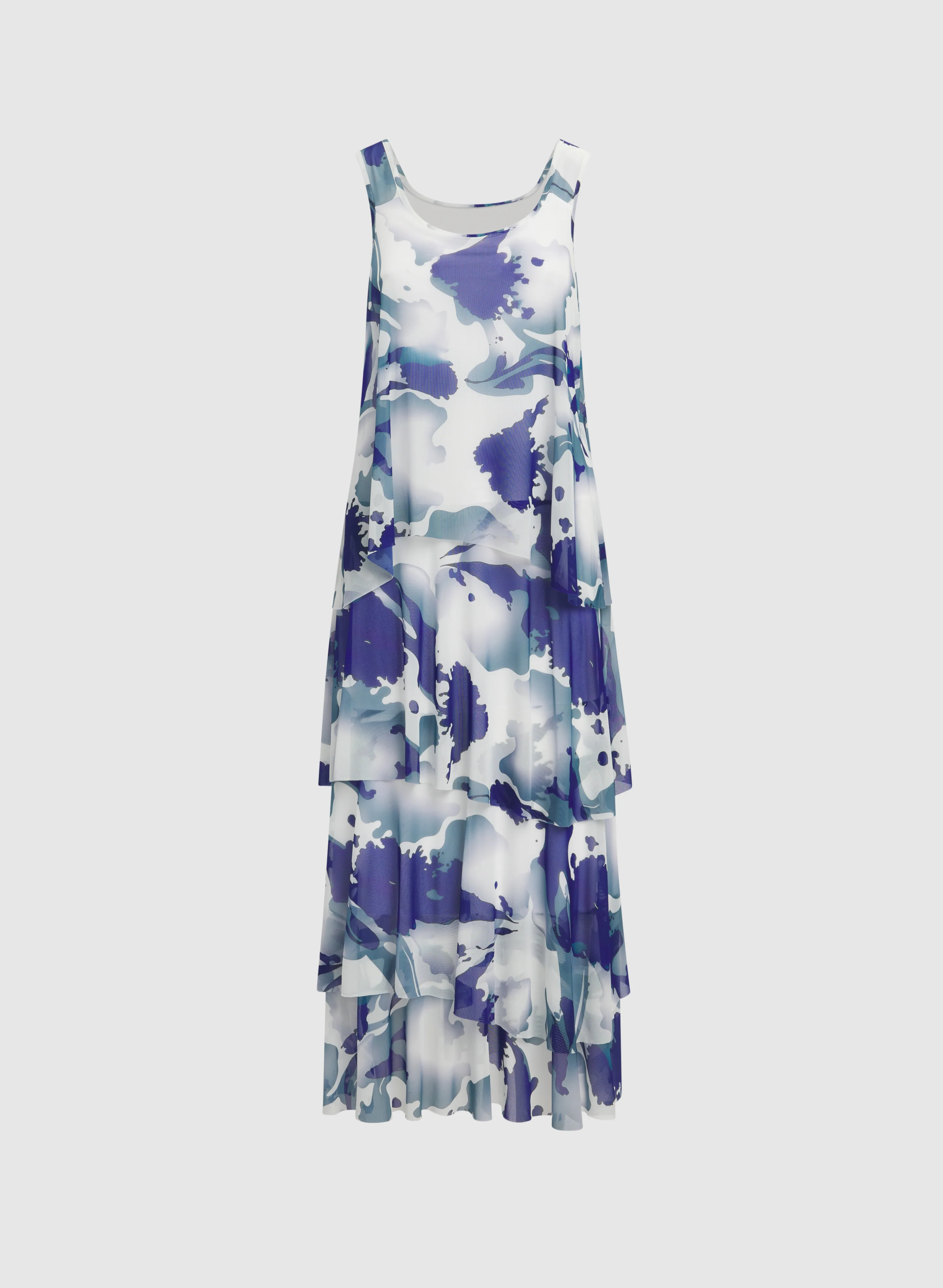 Marble Print Dress - Image 5