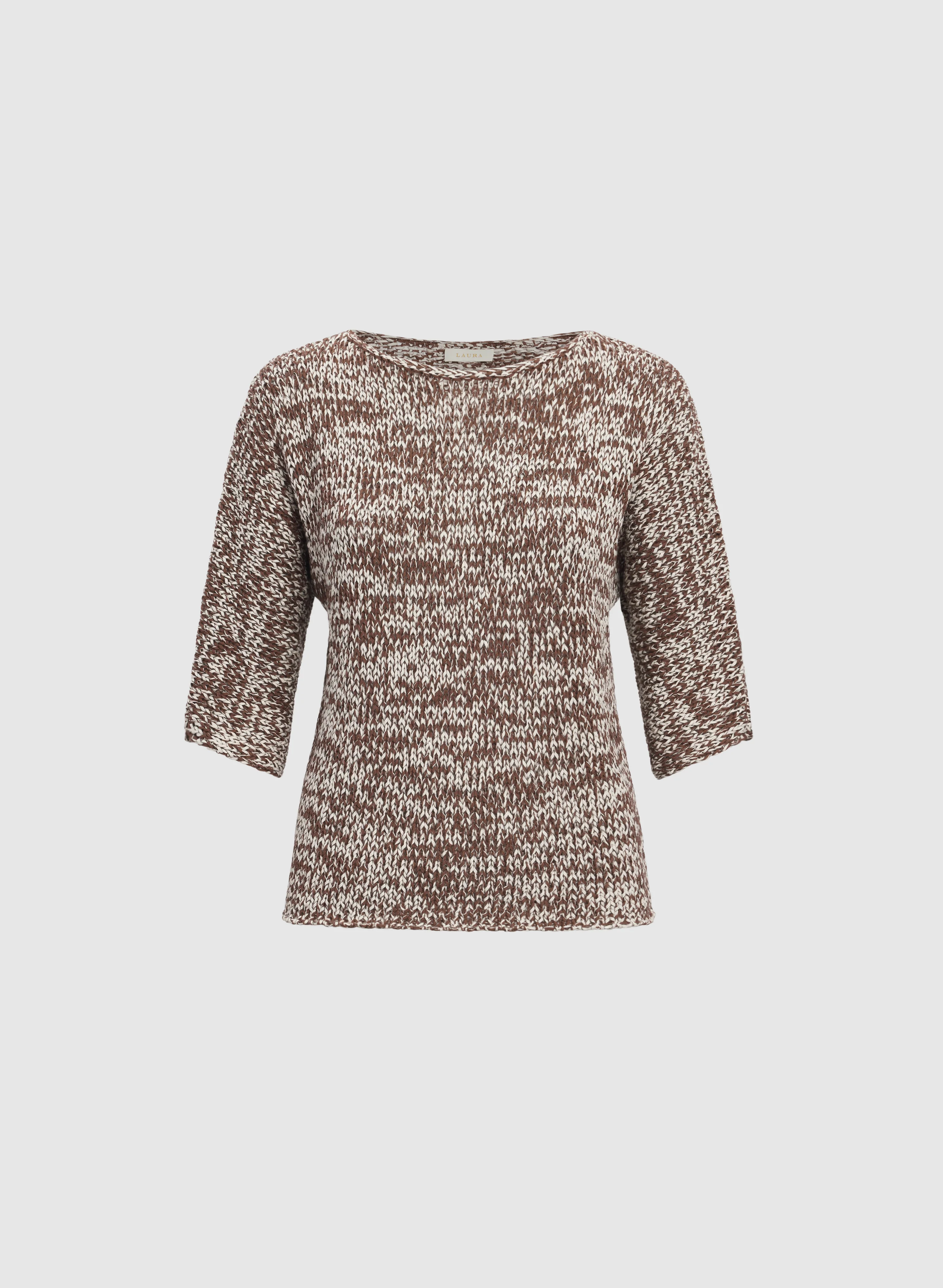 Melange Yarn Sweater - Image 7