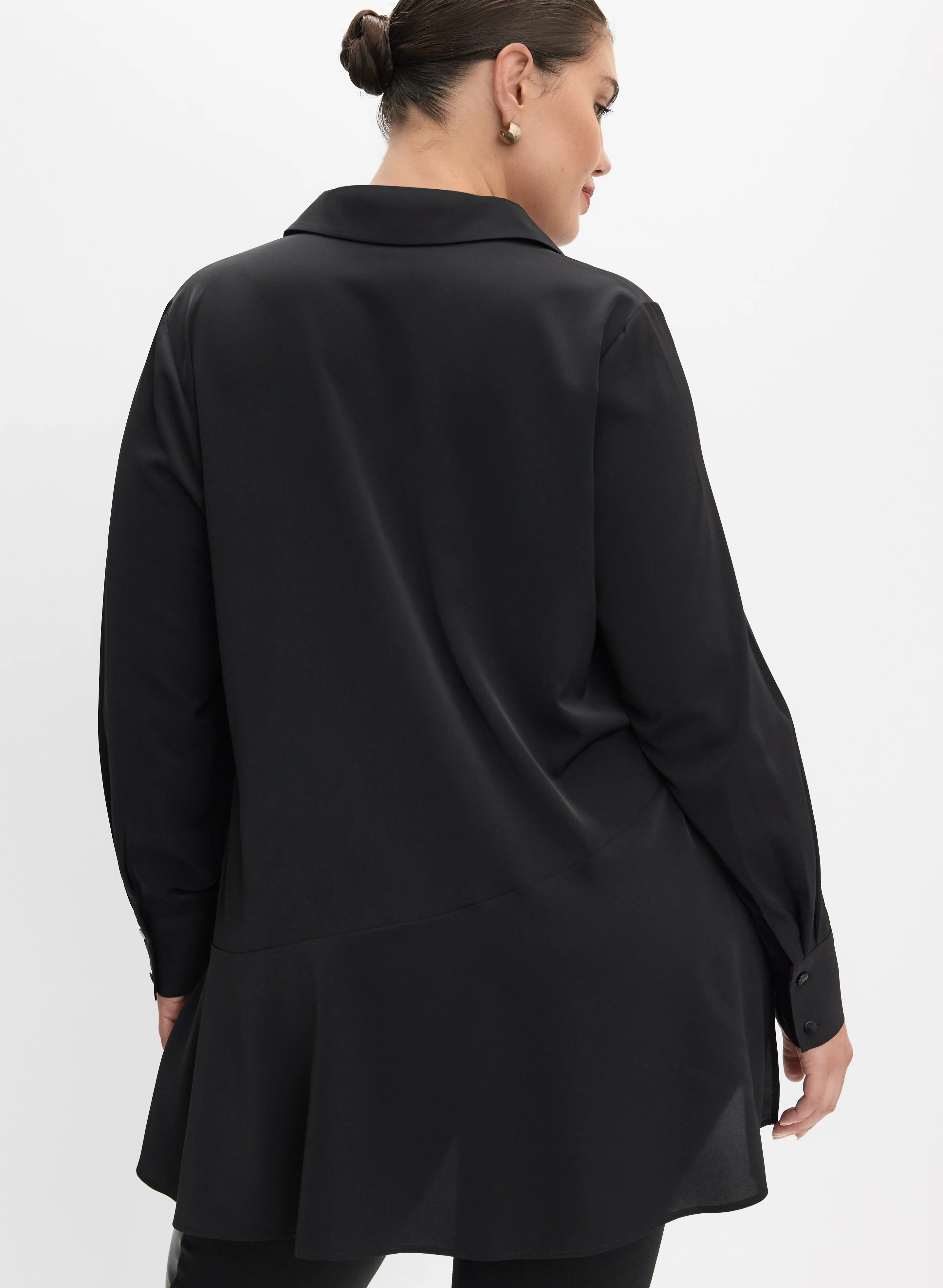 Melanie Lyne - Asymmetrical Hem Blouse - Image 4
