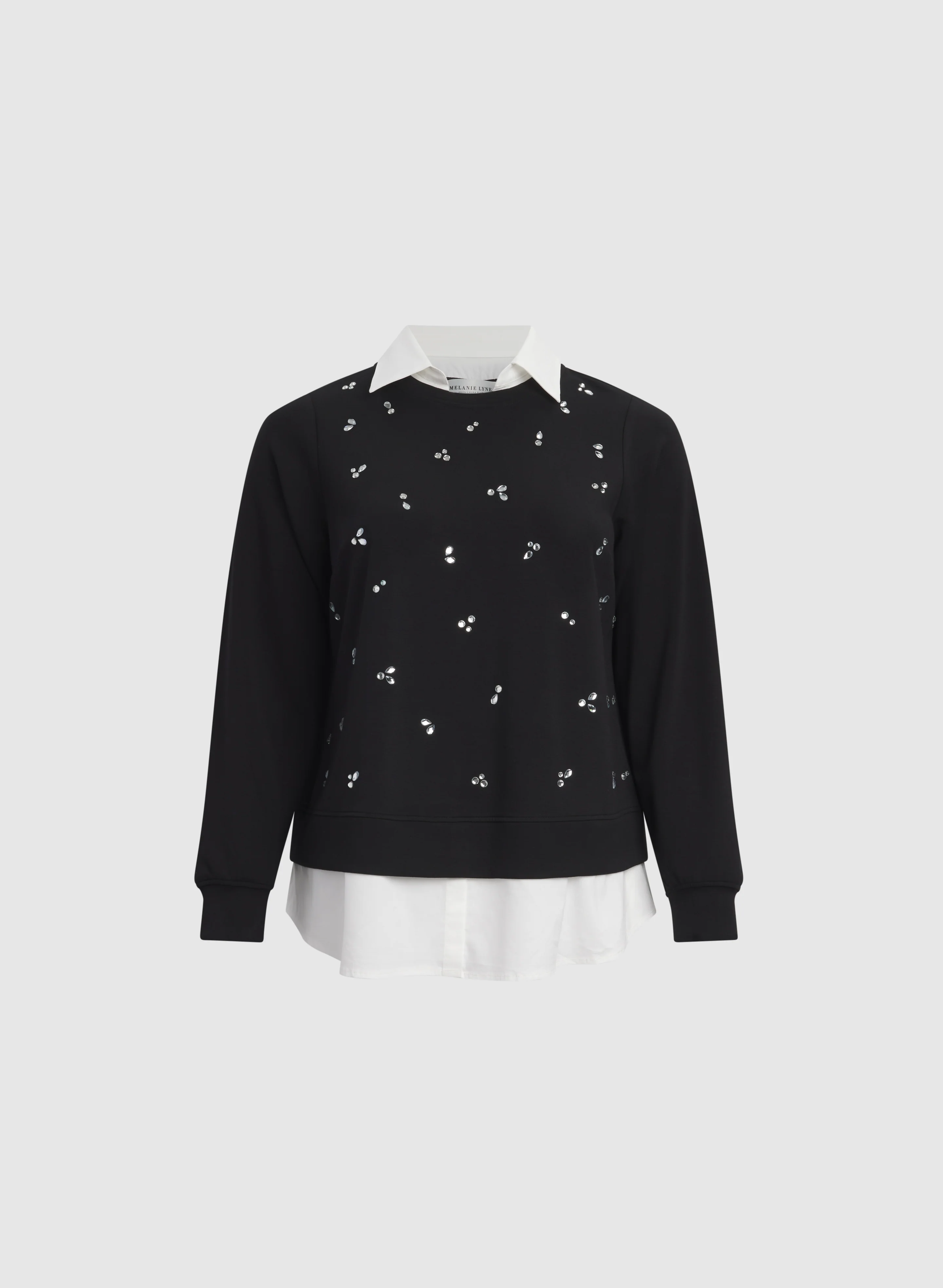 Melanie Lyne - Layered Knit Top - Image 6