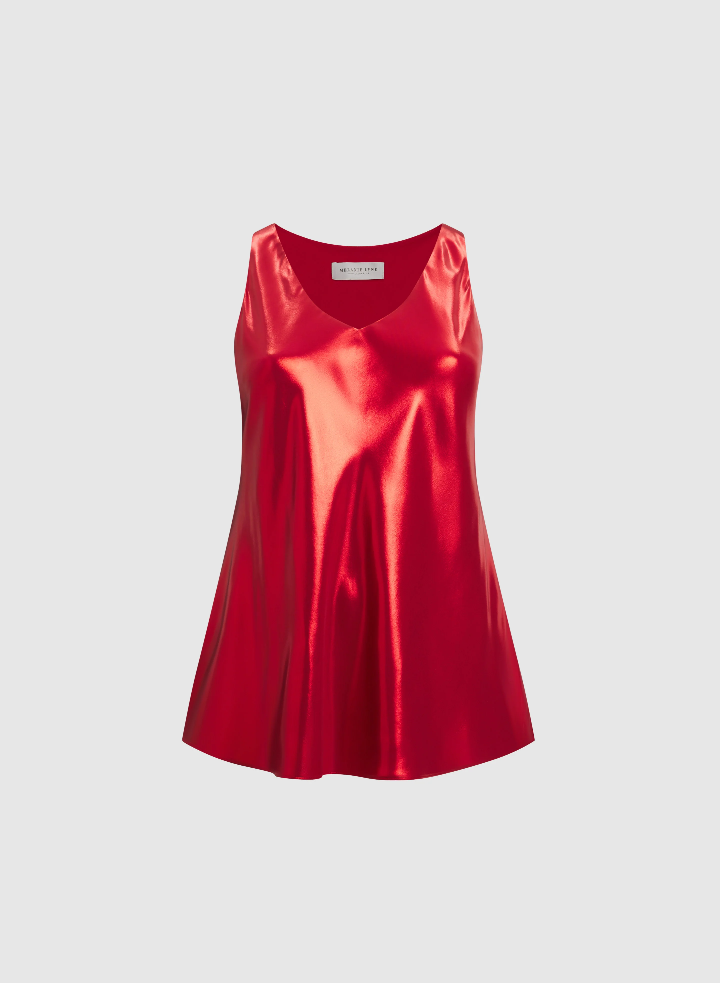 Melanie Lyne - Metallic Lamé Tank Top - Image 7