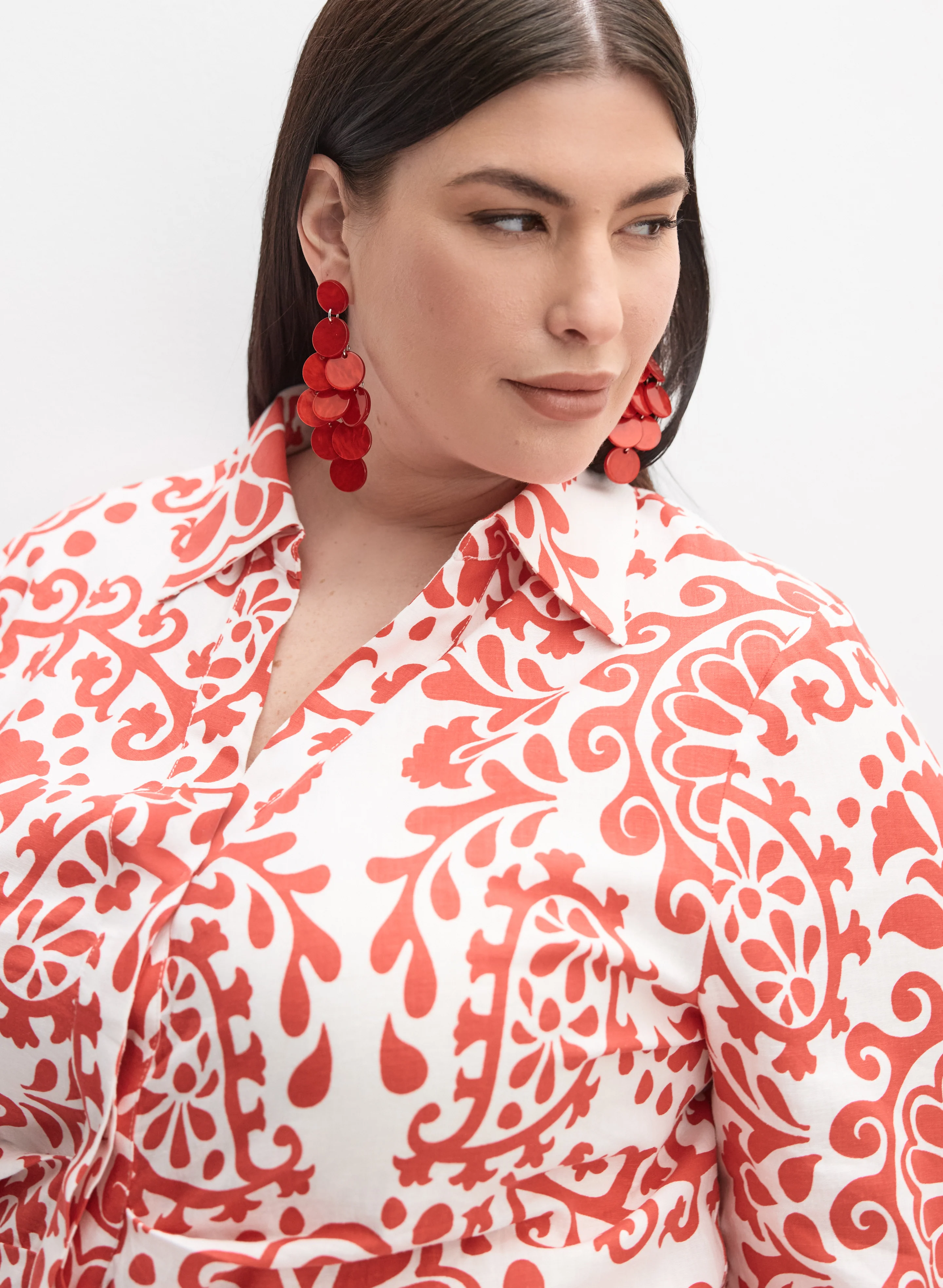 Melanie Lyne - Paisley Linen Blouse - Image 8
