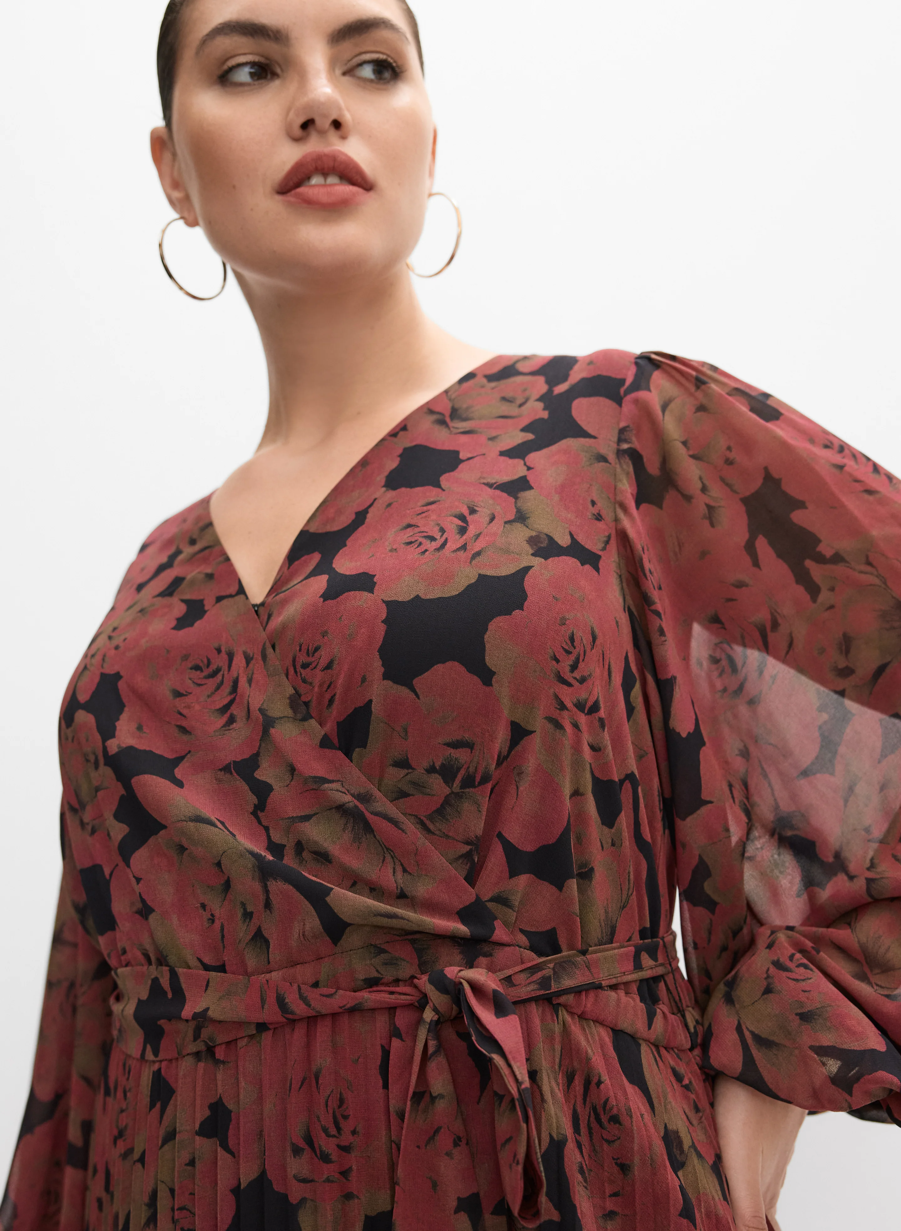 Melanie Lyne - Rose Chiffon Dress - Image 6