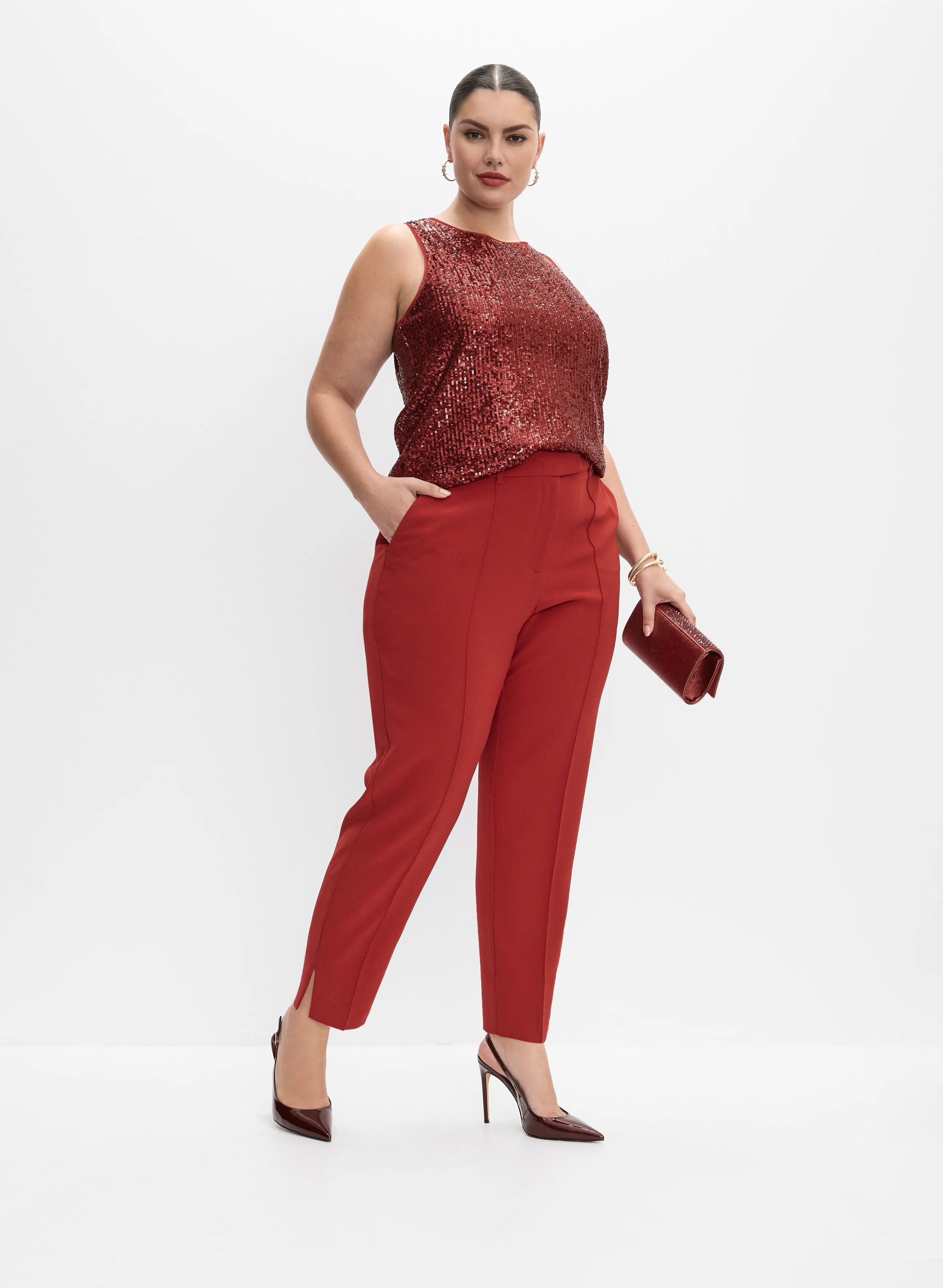 Melanie Lyne - Sequin Embellished Top - Image 2