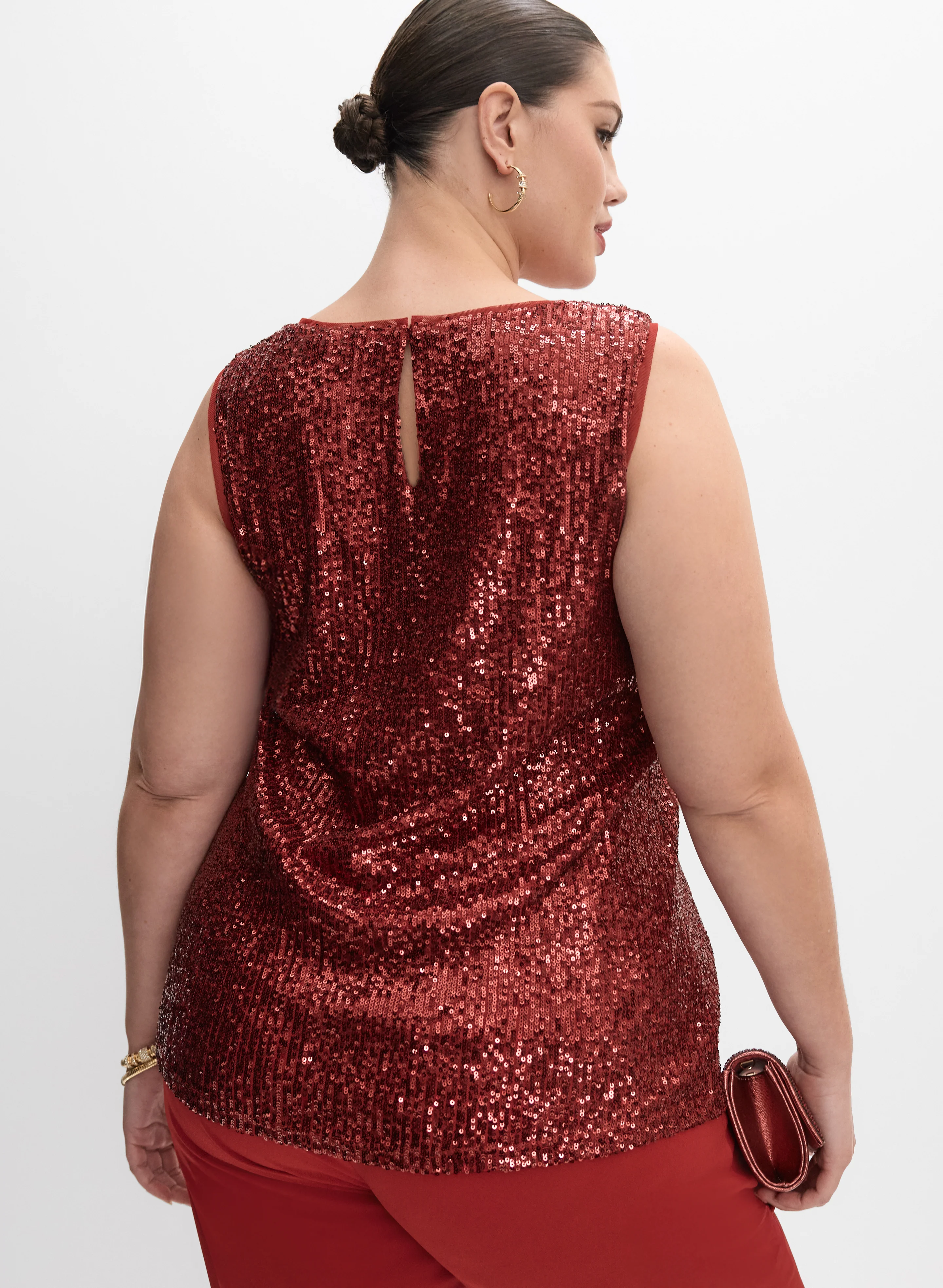 Melanie Lyne - Sequin Embellished Top - Image 5