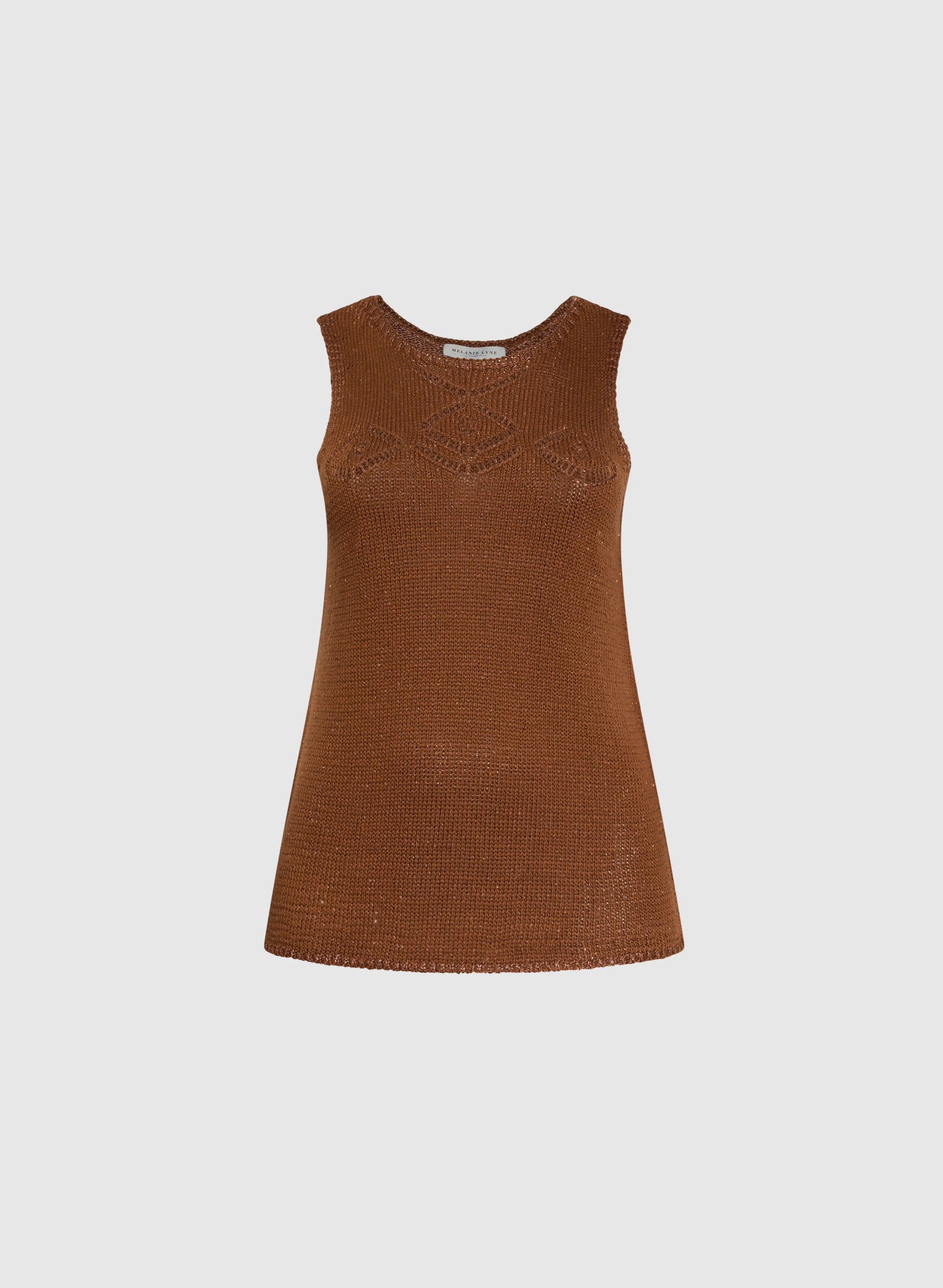 Melanie Lyne - Sleeveless Sequin Embellished Sweater - Image 6