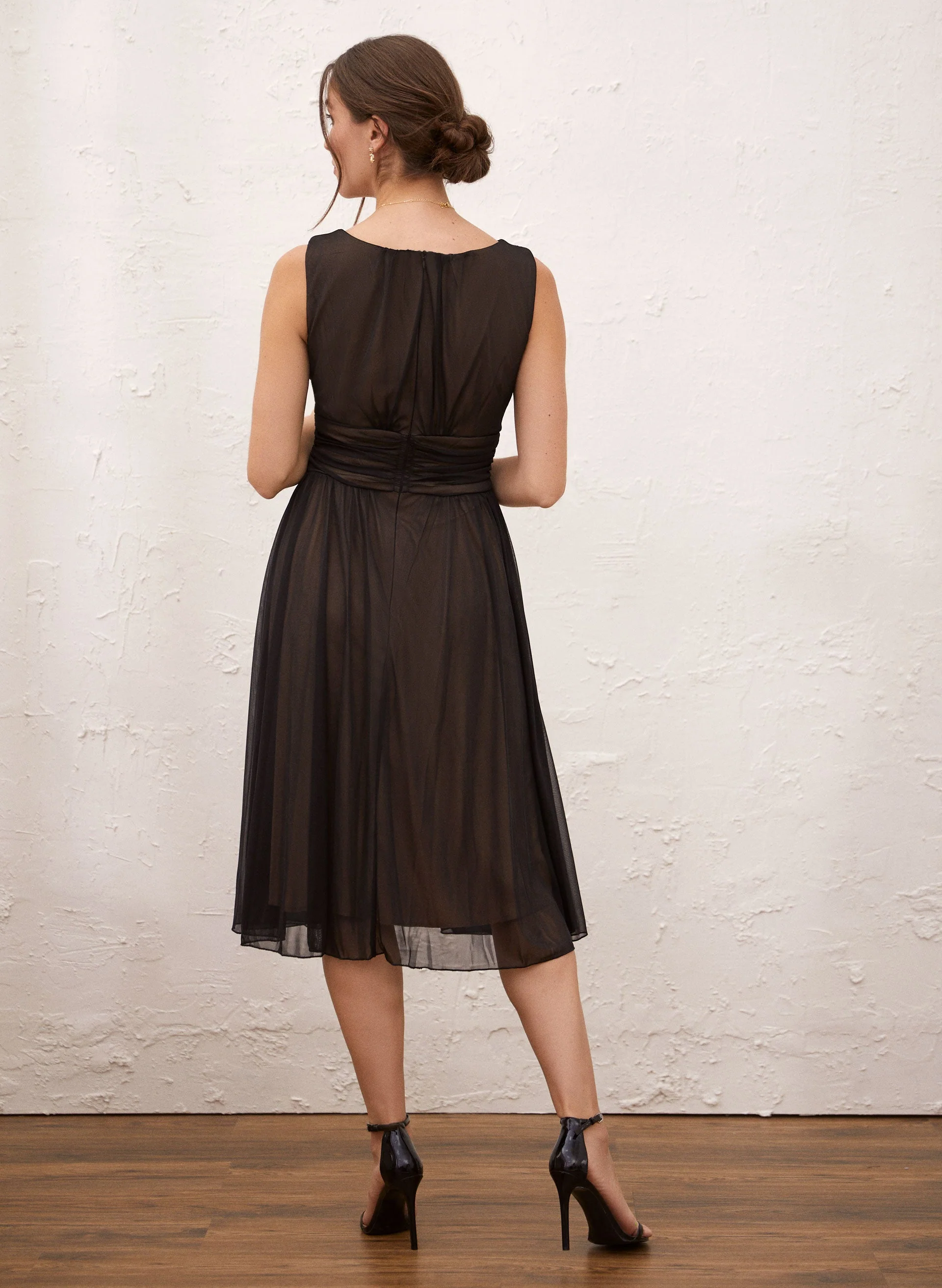 Mesh Midi Dress - Image 2