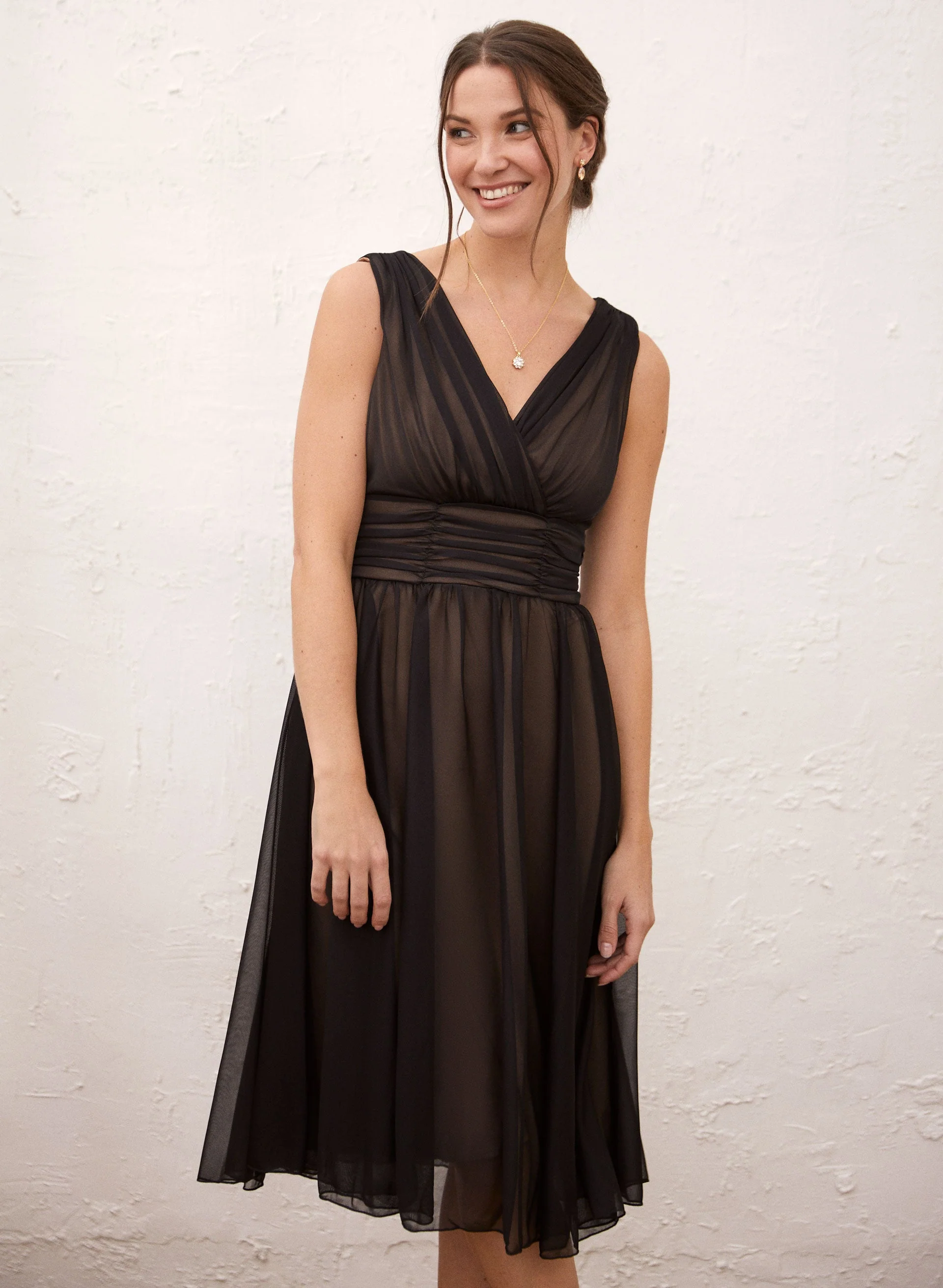 Mesh Midi Dress - Image 4