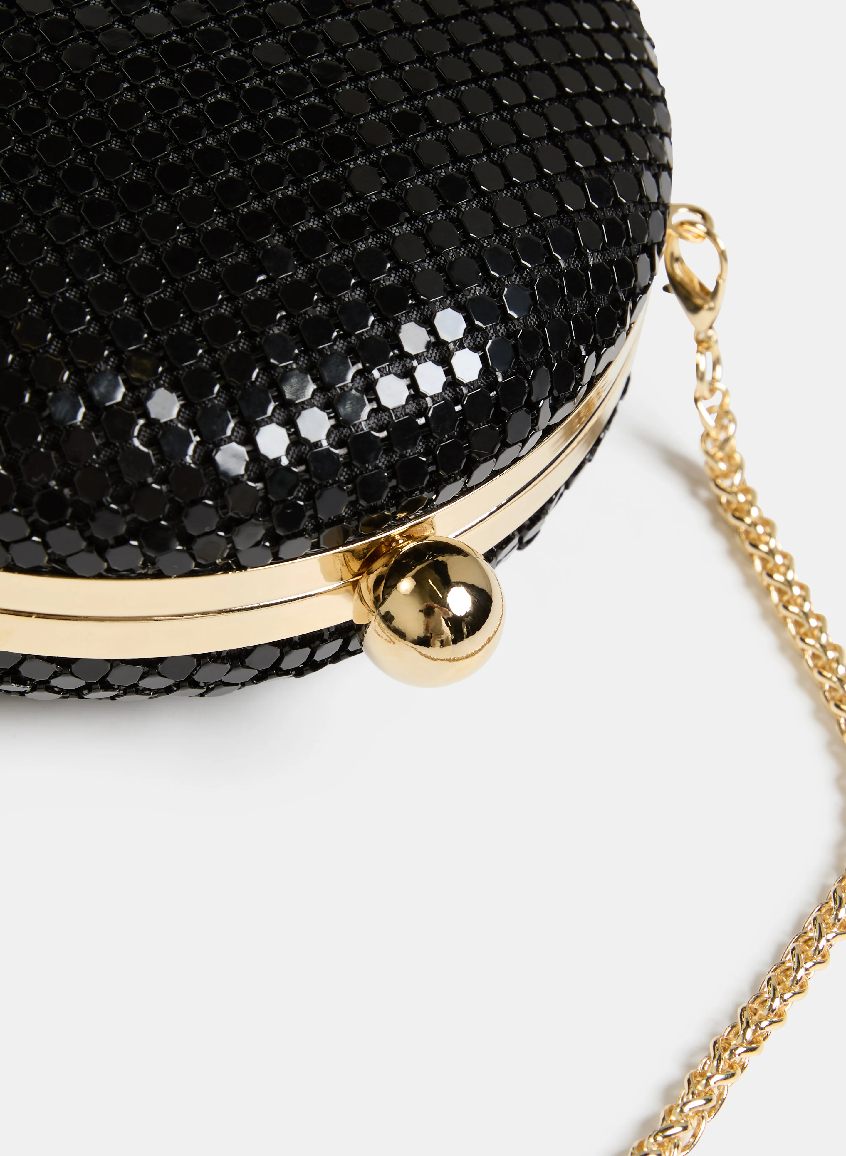 Mesh Round Clutch - Image 2