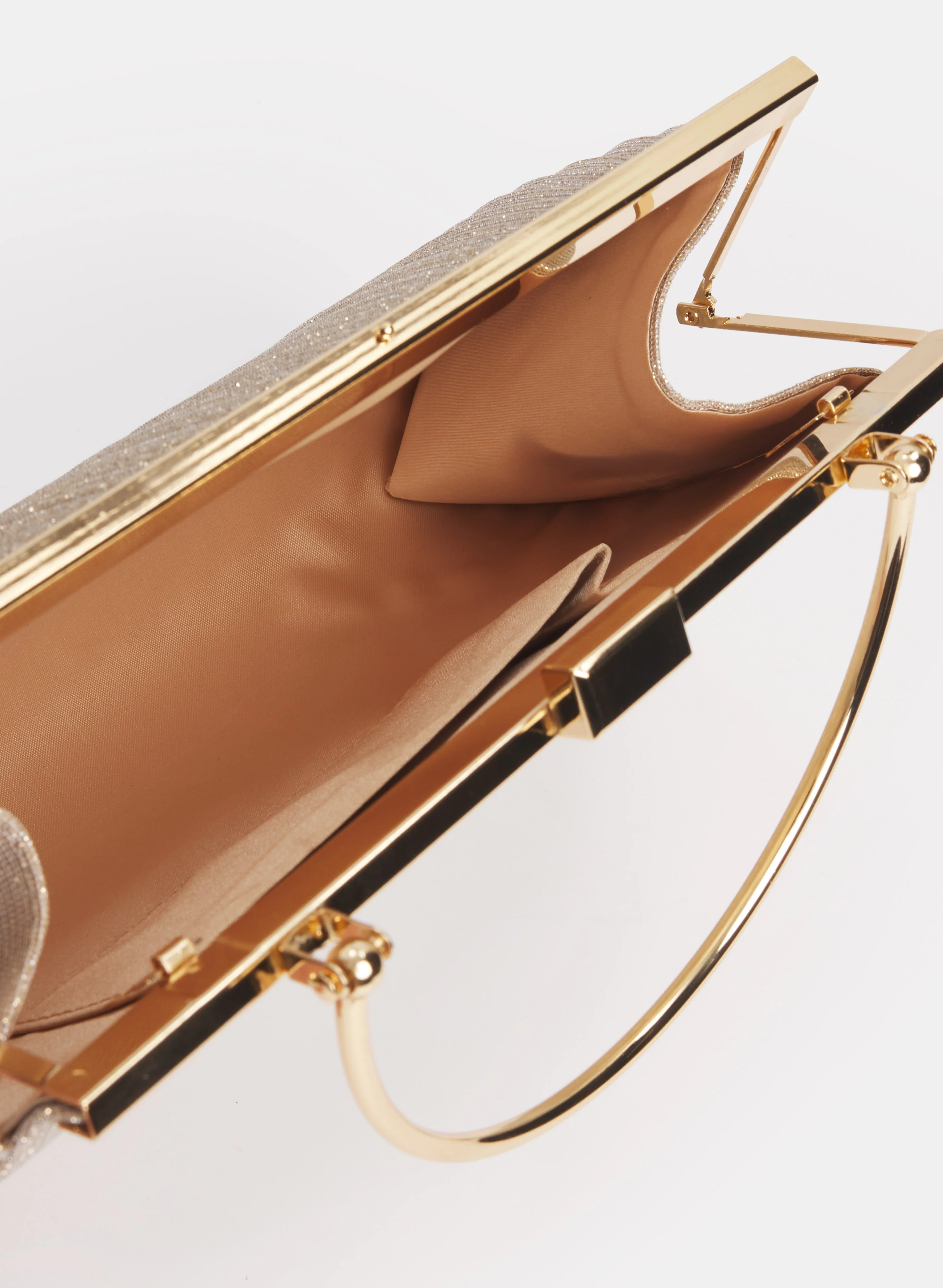Metallic Box Clutch - Image 3