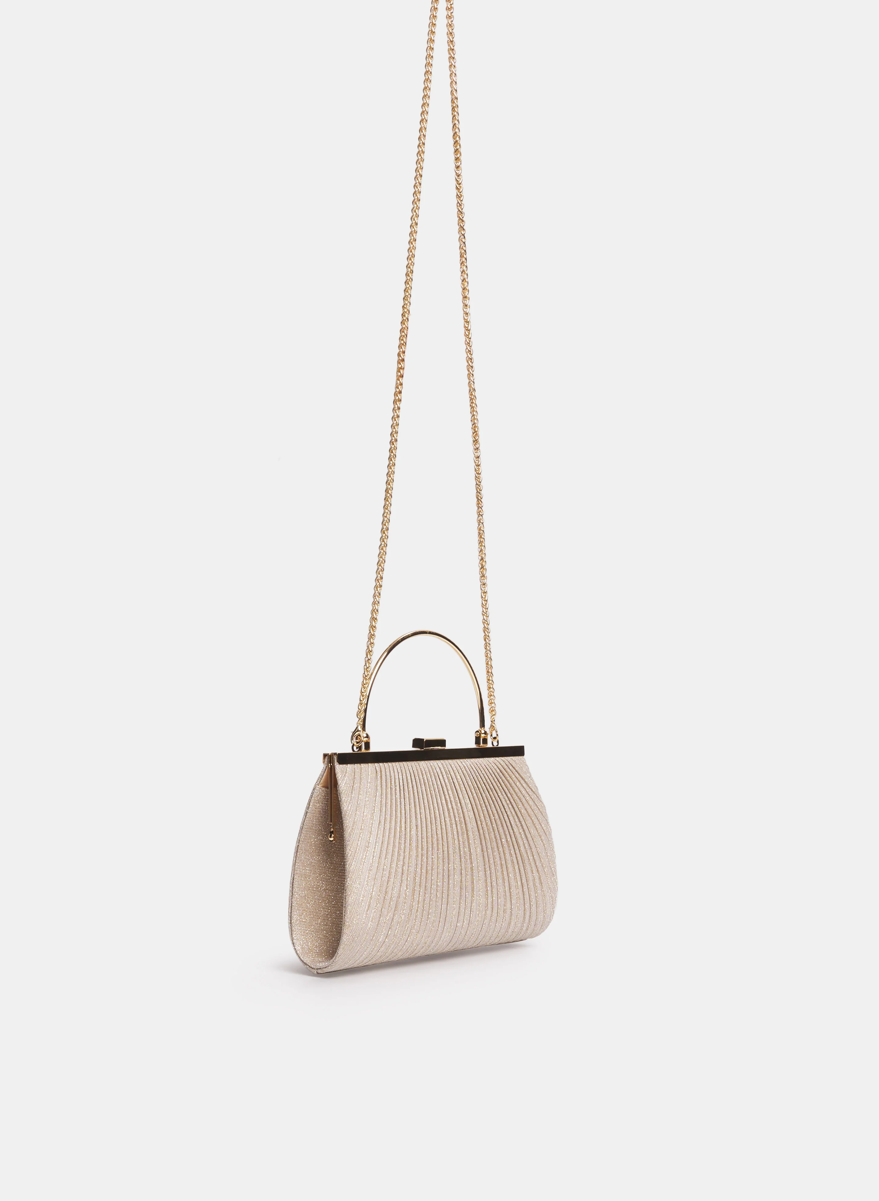 Metallic Box Clutch - Image 4