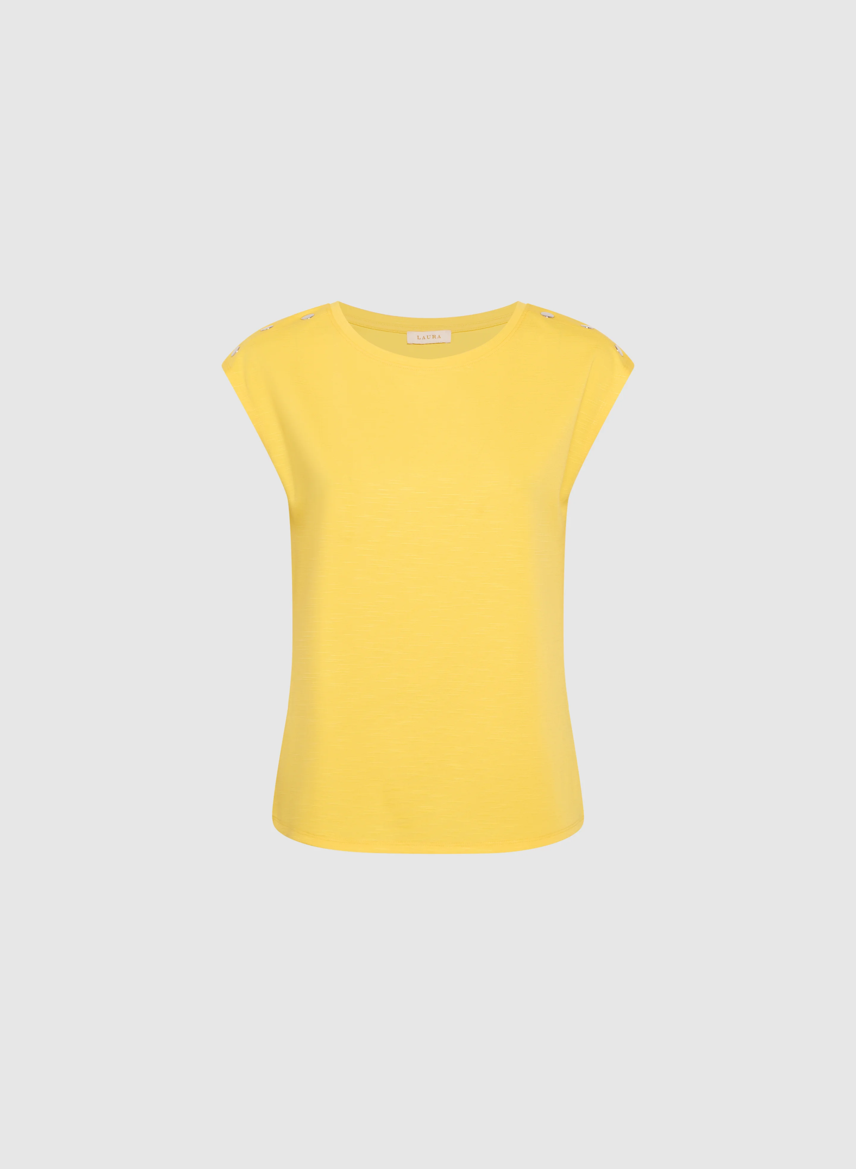 Metallic Button T-Shirt - Image 6