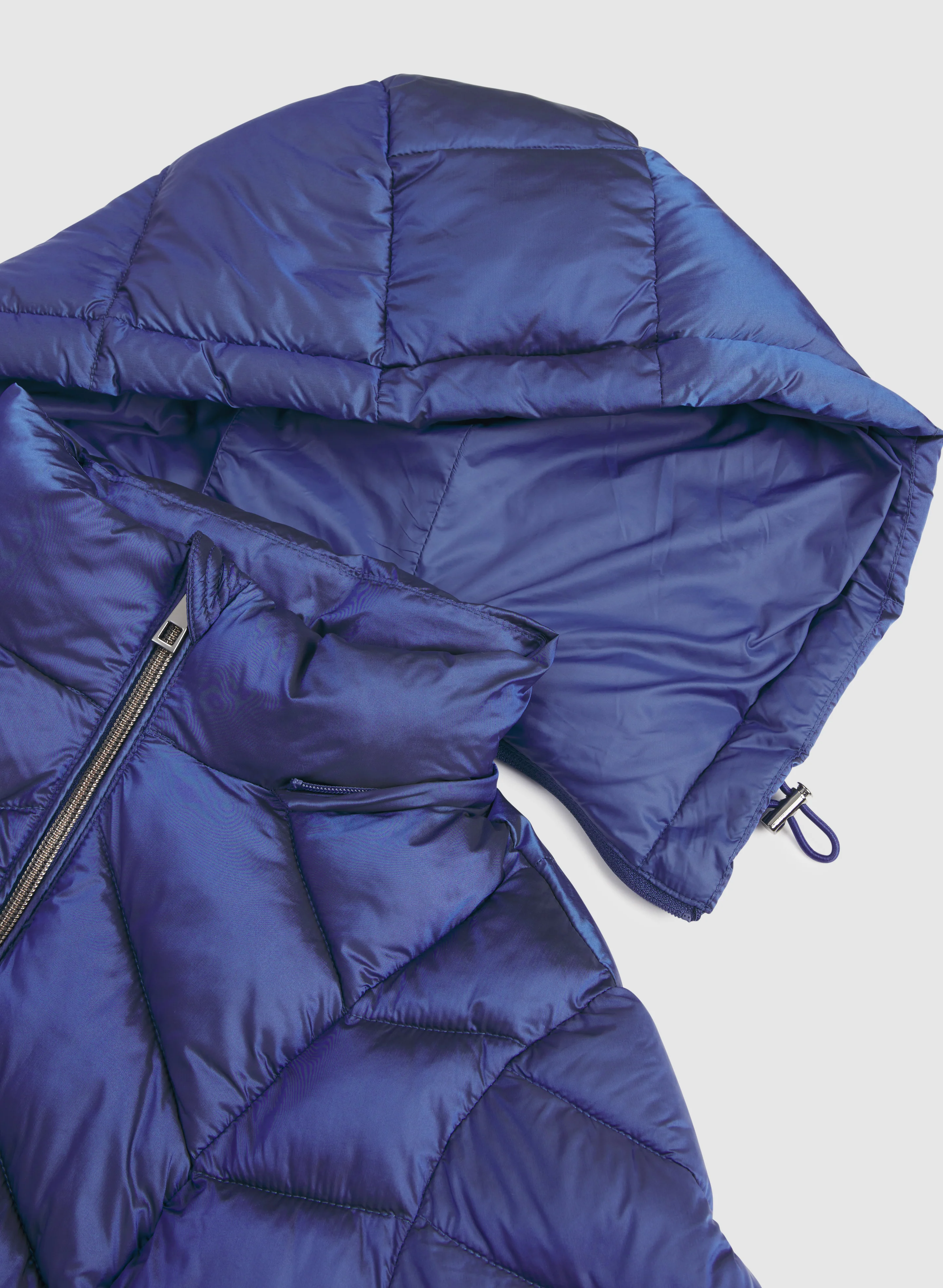 Metallic Chevron Quilted Jacket - Image 7