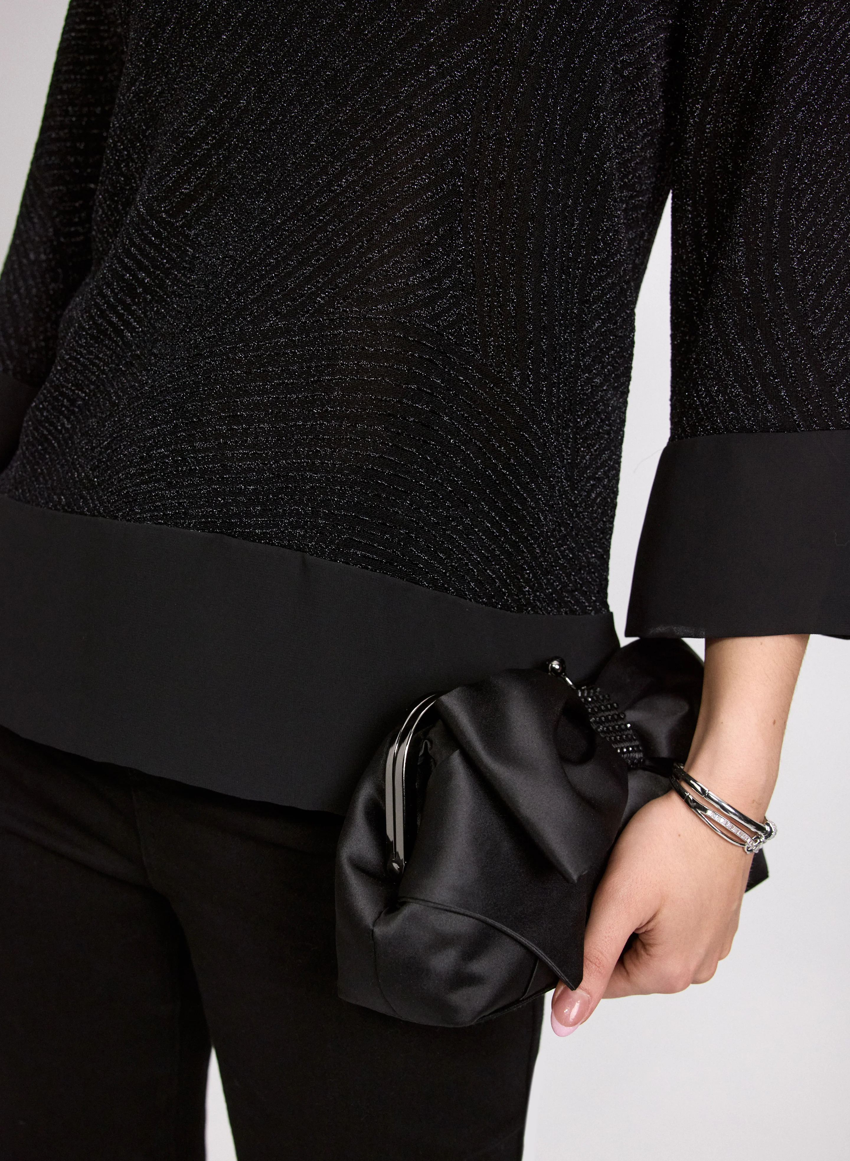 Metallic Jacquard Top - Image 5