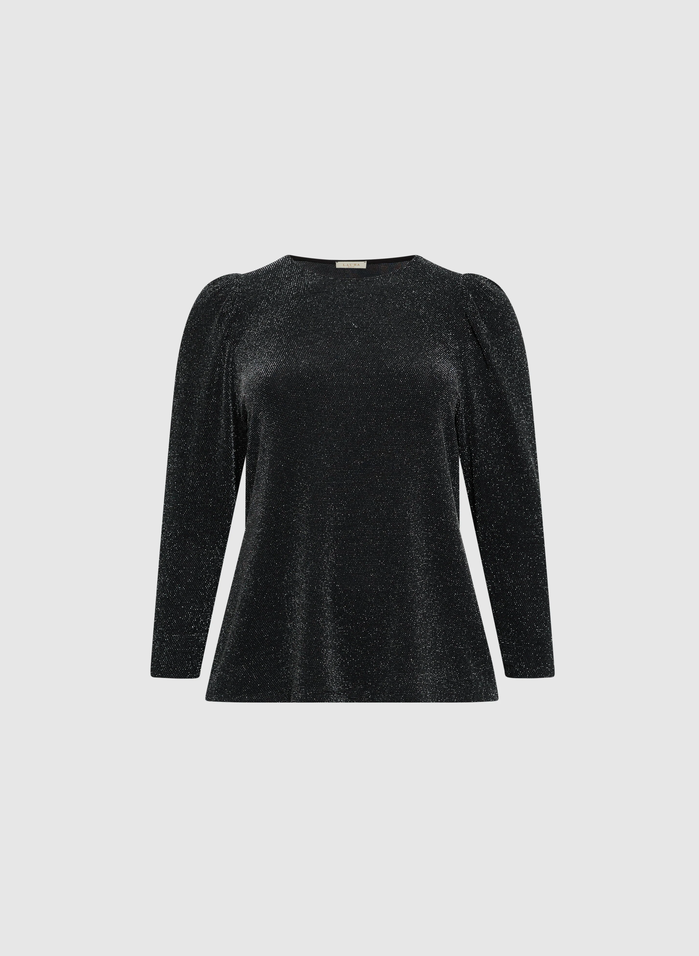 Metallic Long Sleeve Top - Image 6