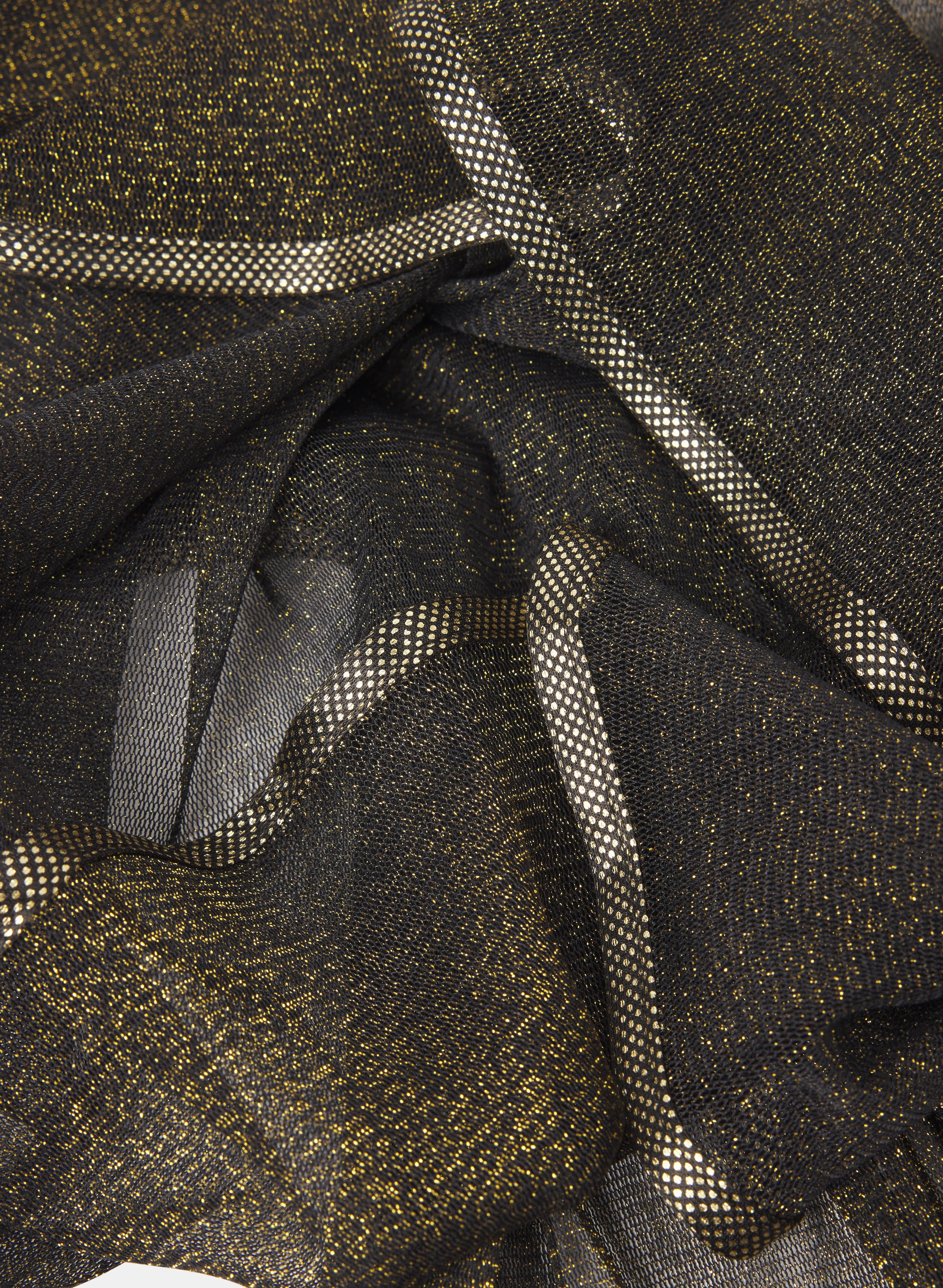 Metallic Wire Border Scarf - Image 3