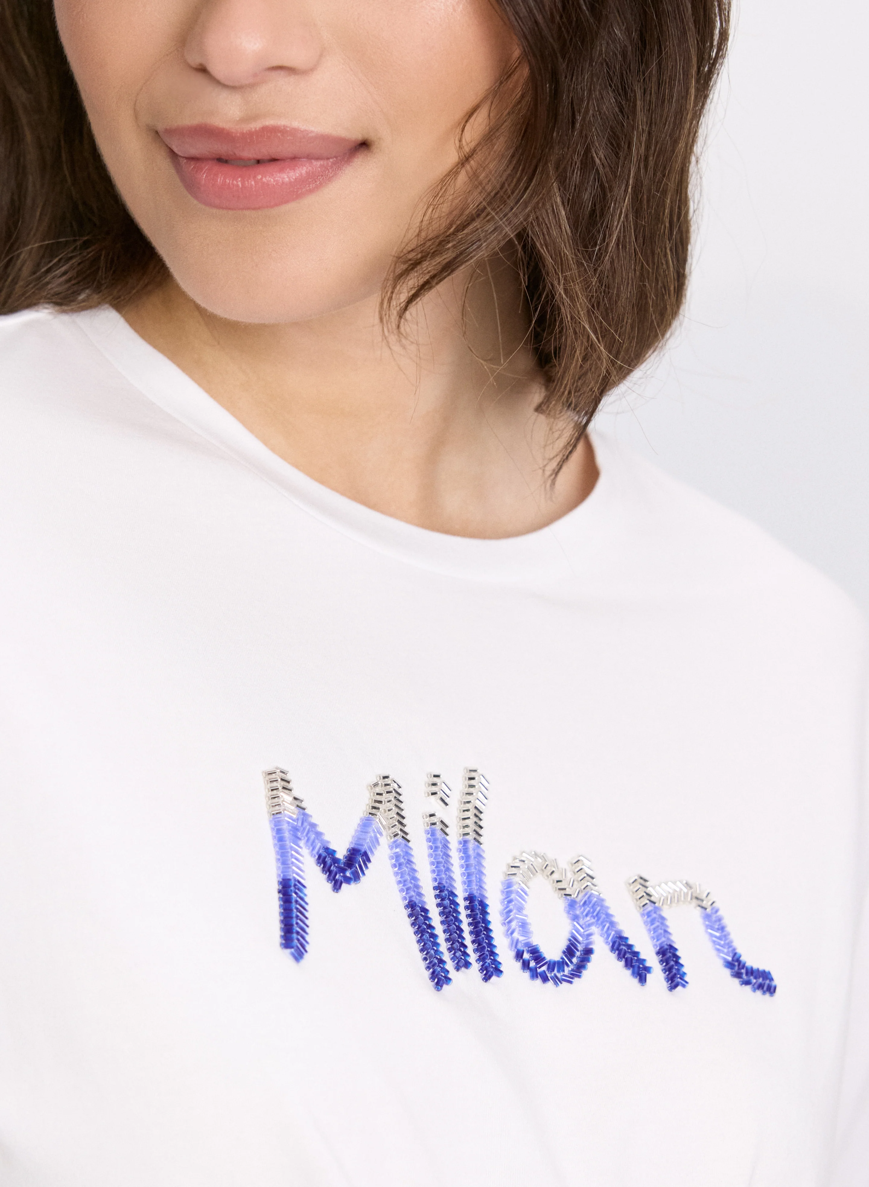 'Milan' Sequin T-Shirt - Image 5