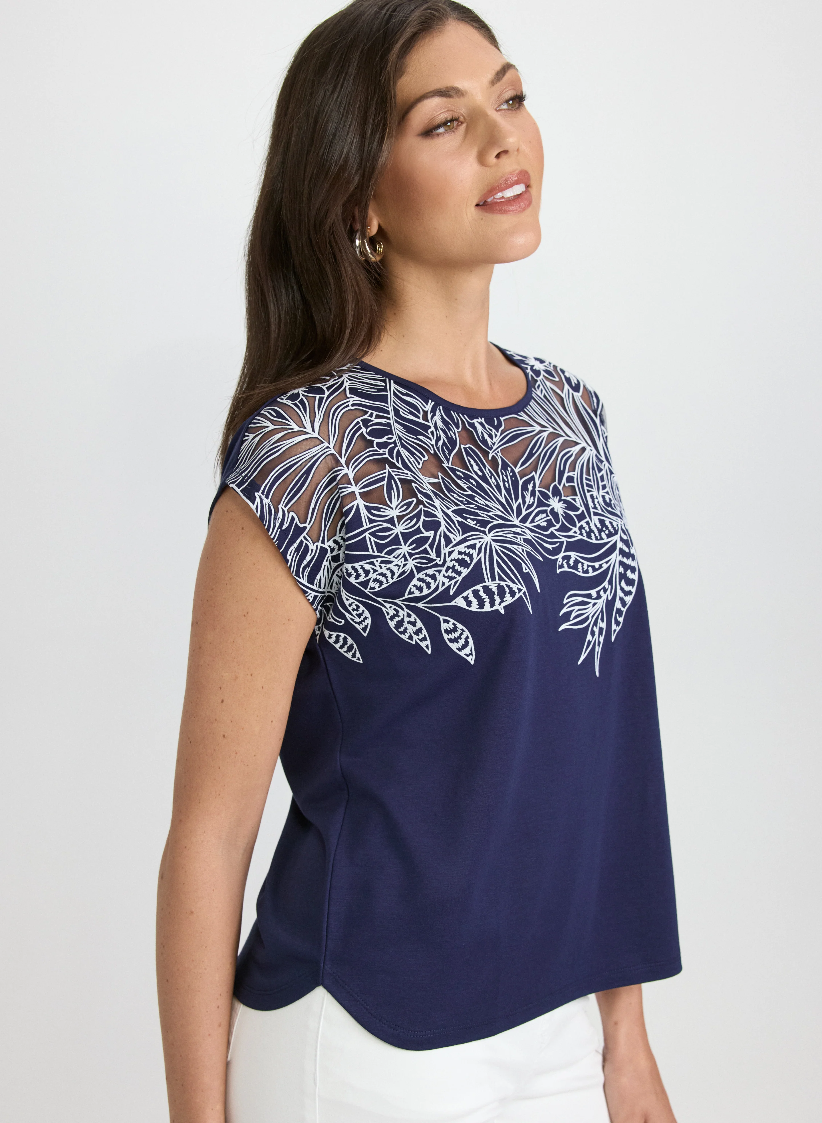 Mixed Floral T-Shirt - Image 5