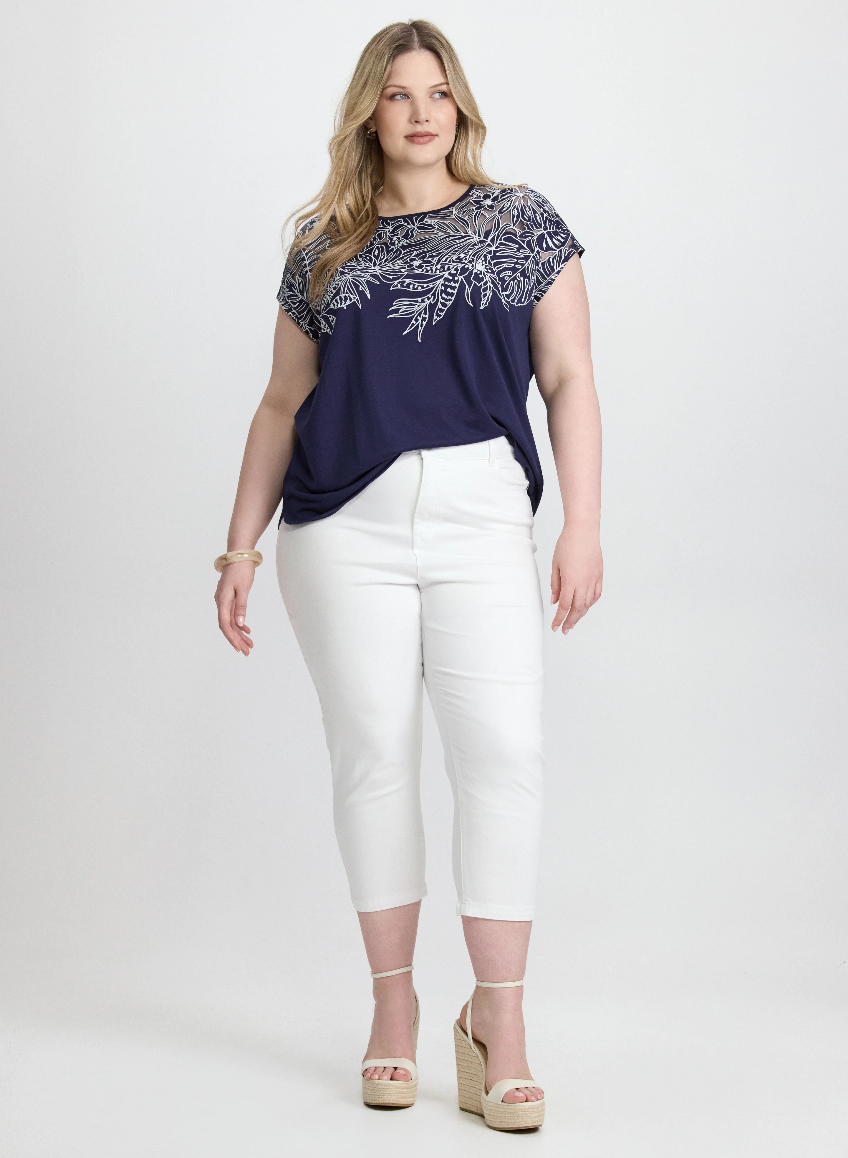 Mixed Floral T-Shirt - Image 3