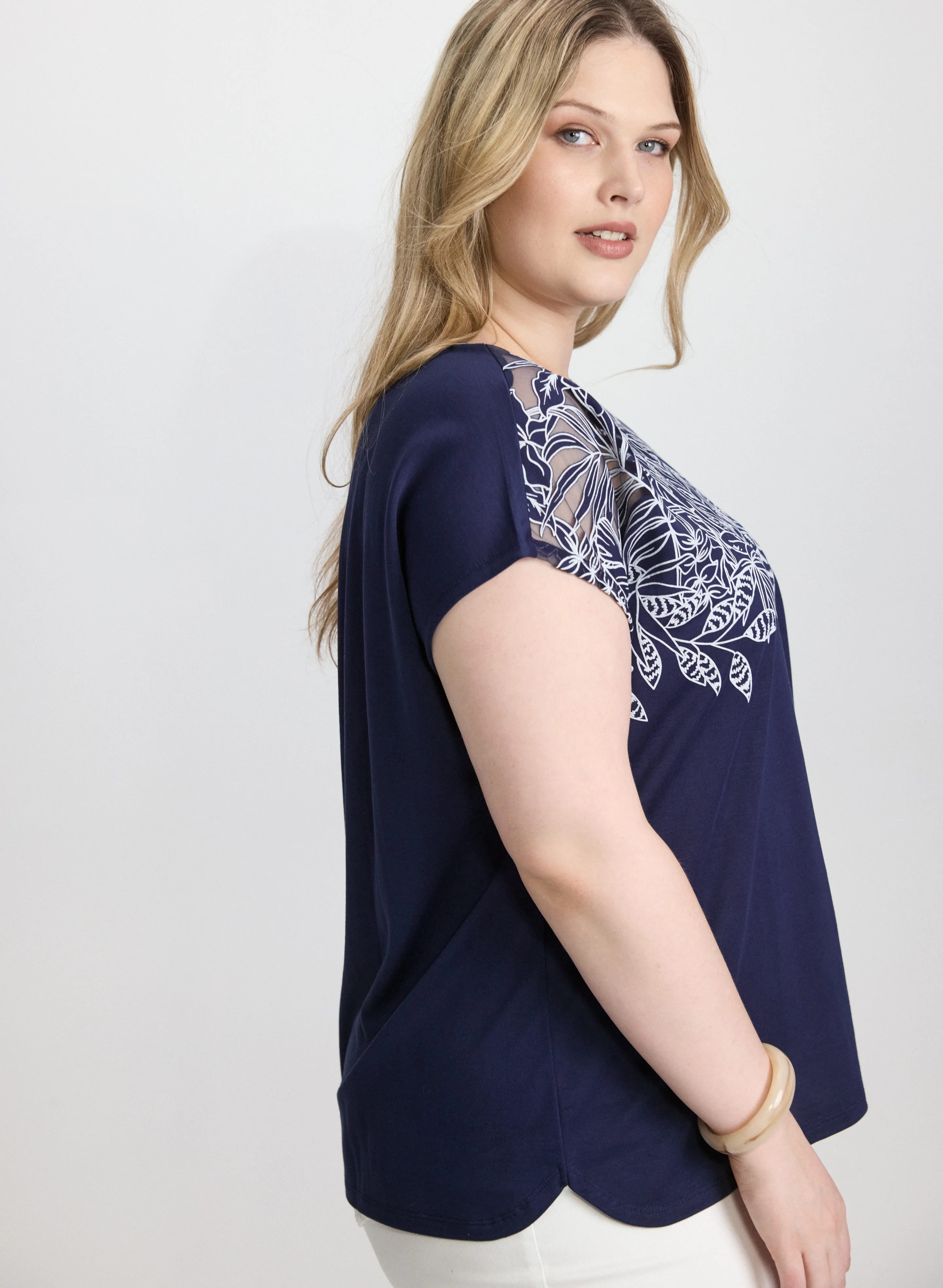 Mixed Floral T-Shirt - Image 5