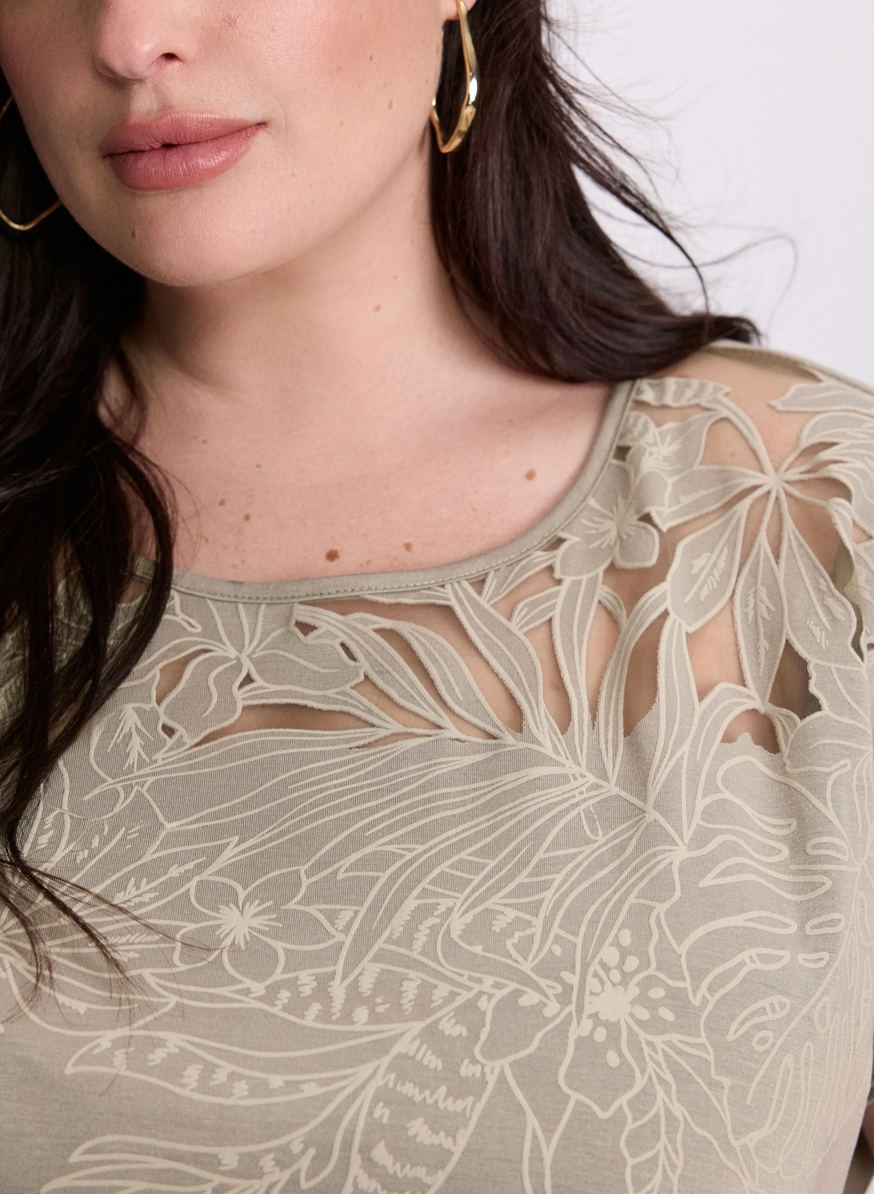 Mixed Floral T-Shirt - Image 2