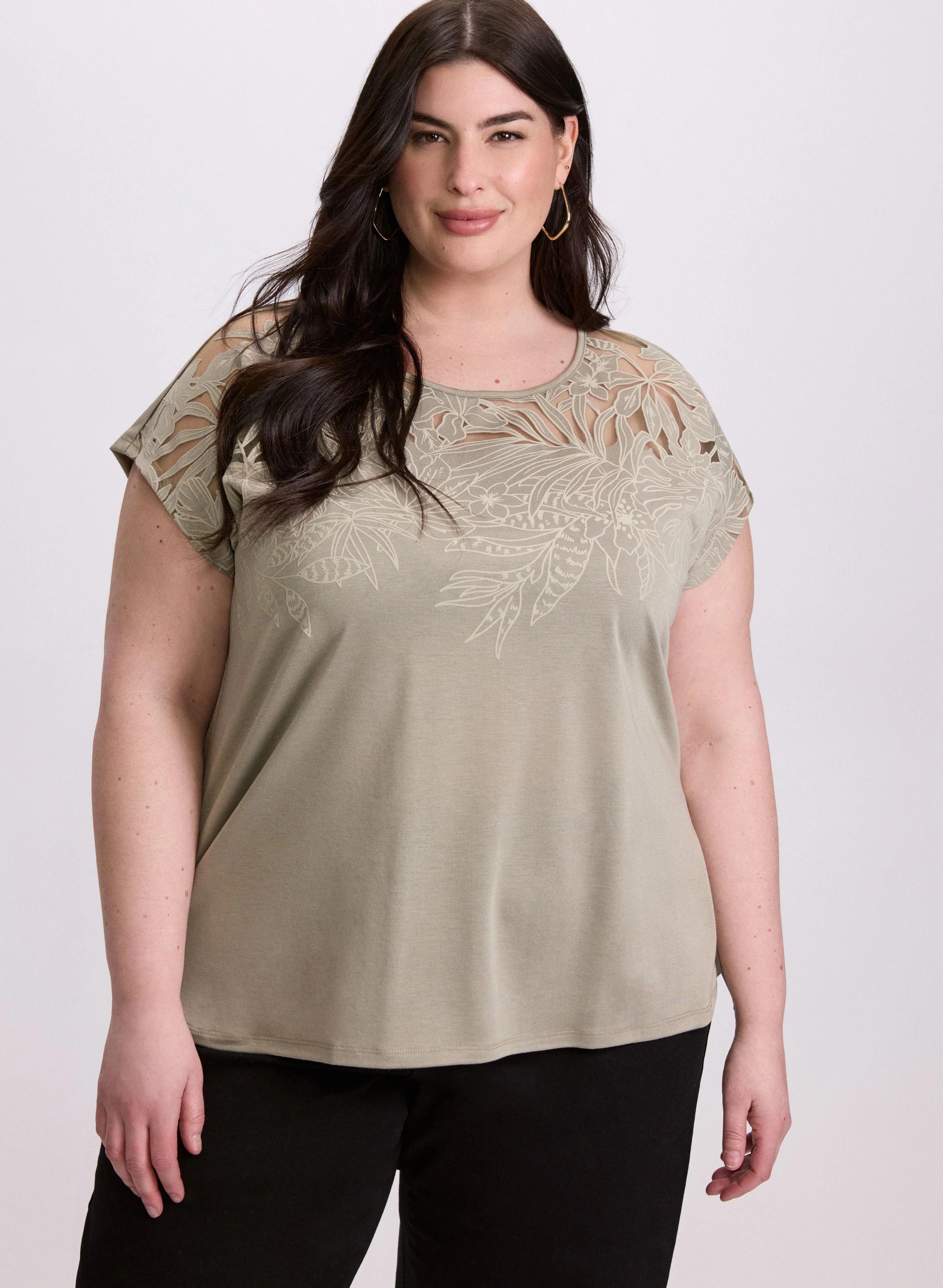 Mixed Floral T-Shirt - Image 5