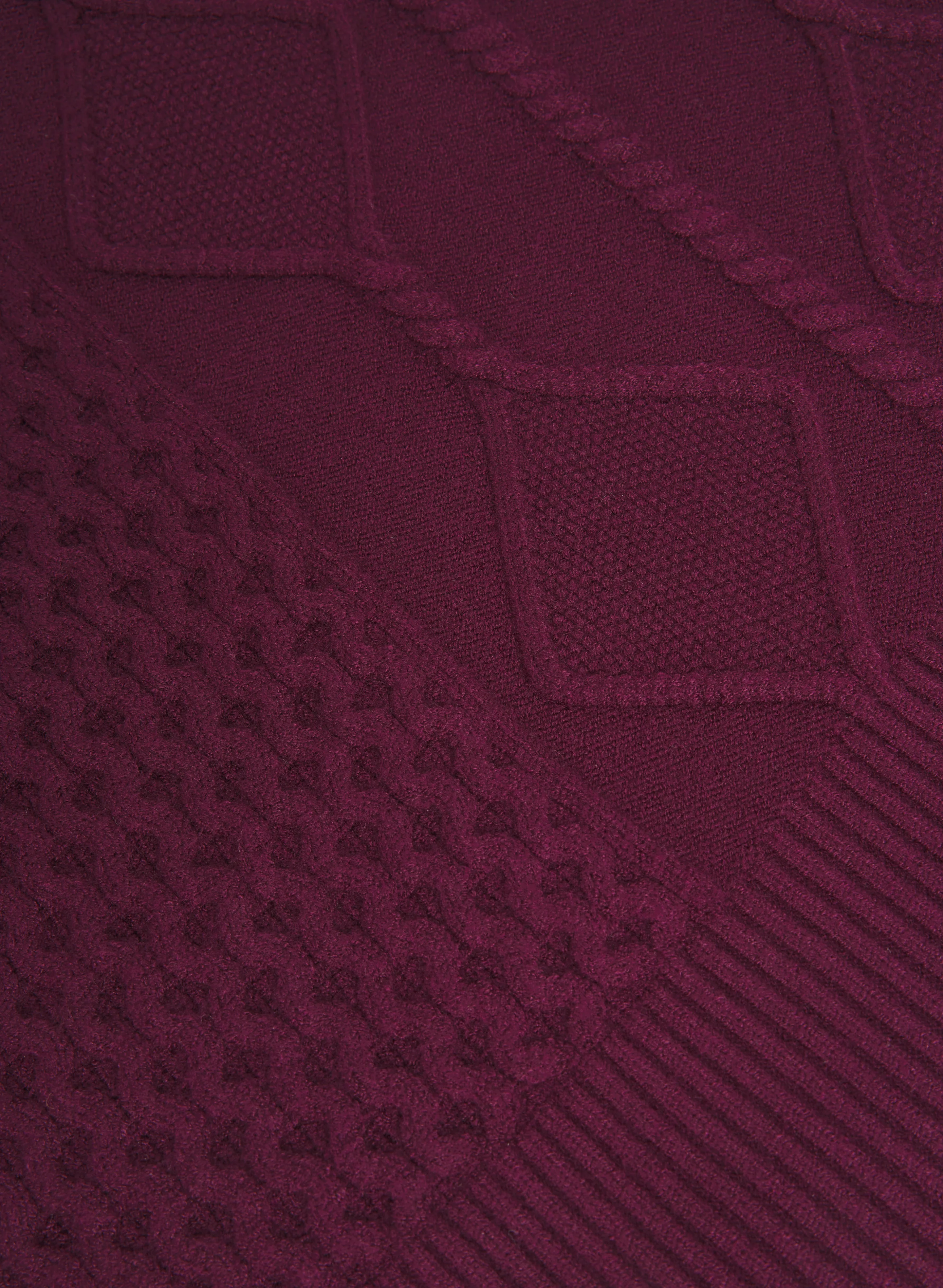 Mixed Knit Pullover - Image 7