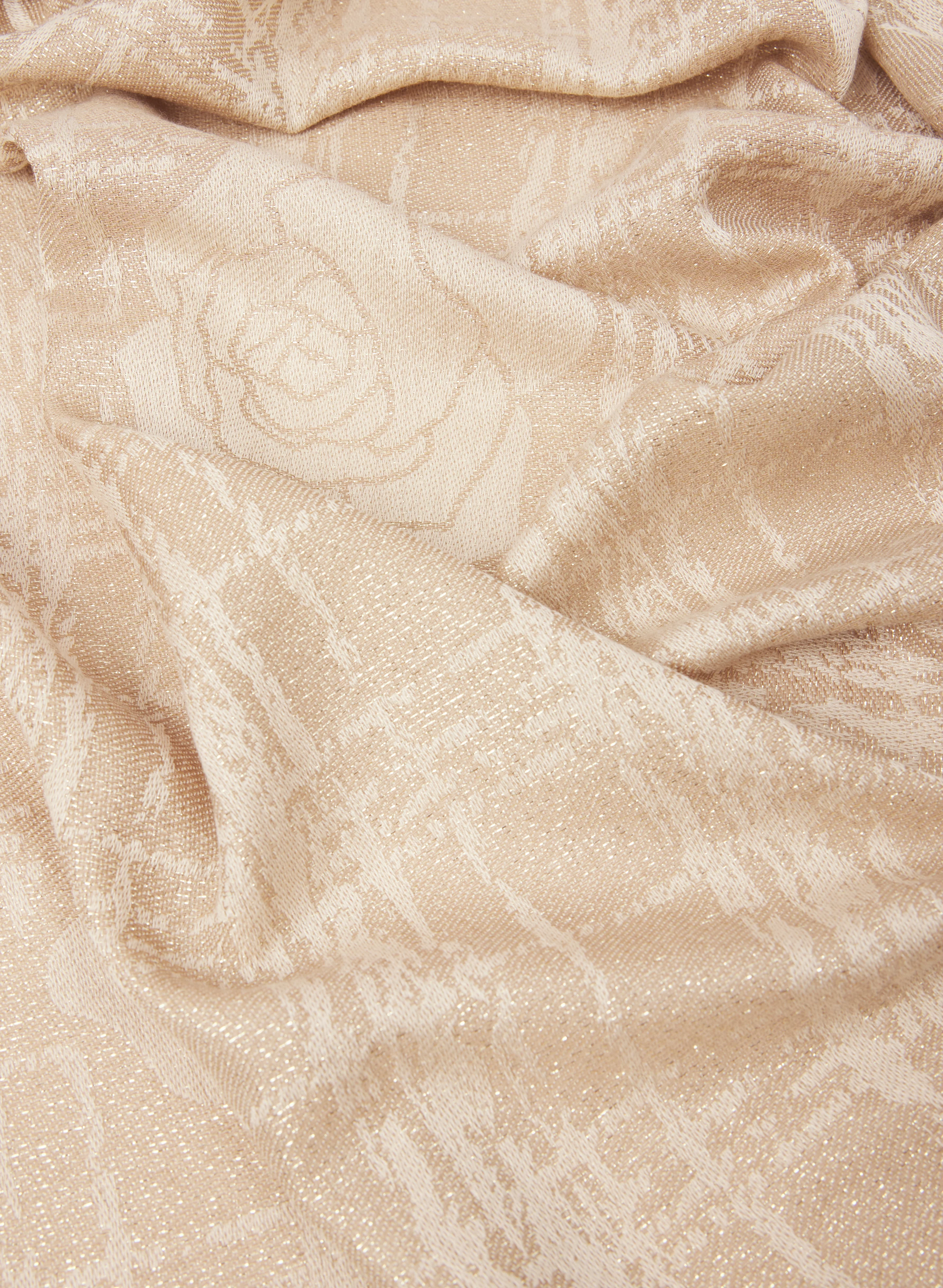 Mixed Rose Print Scarf - Image 2