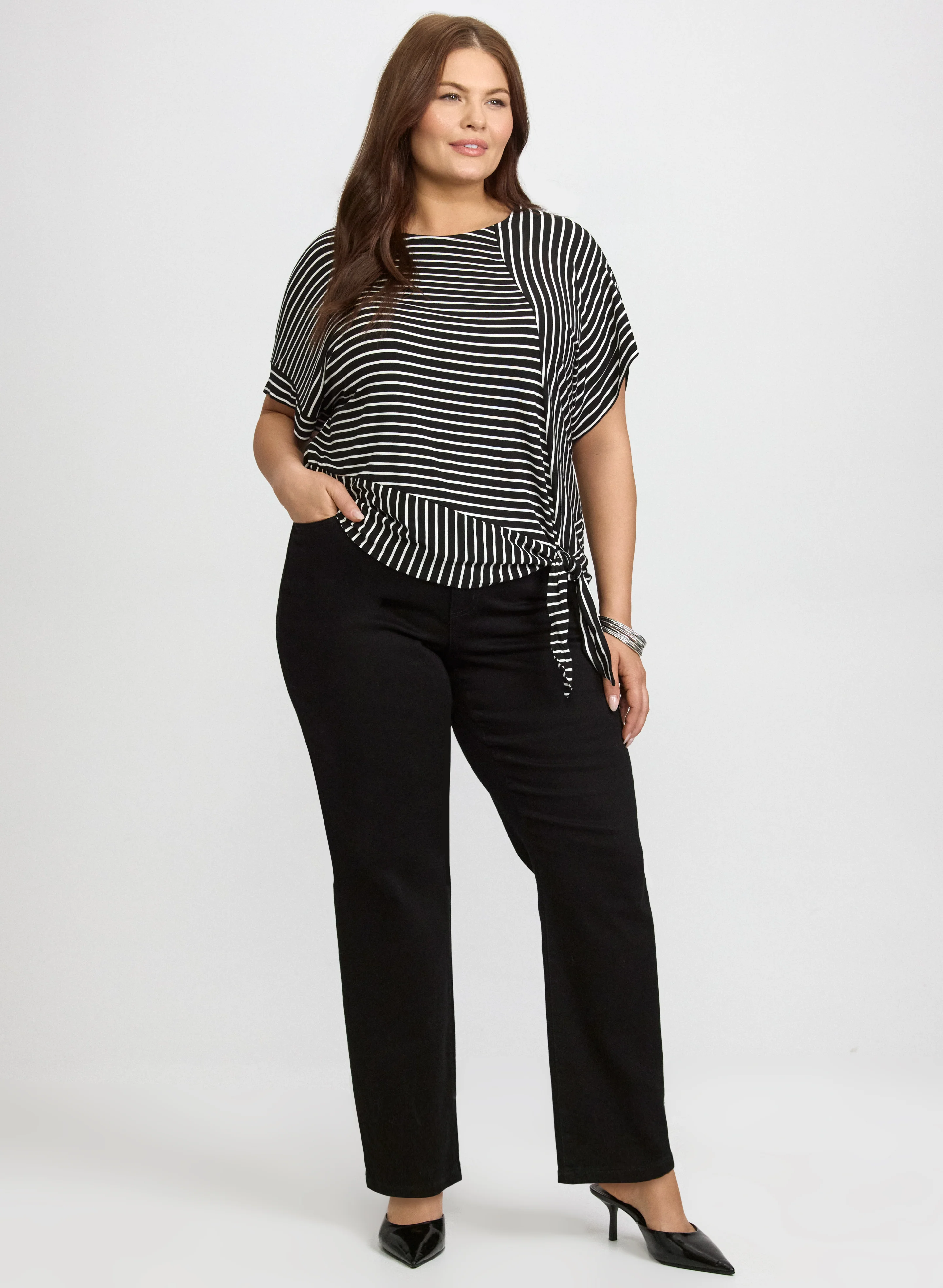 Mixed Stripe T-Shirt - Image 3