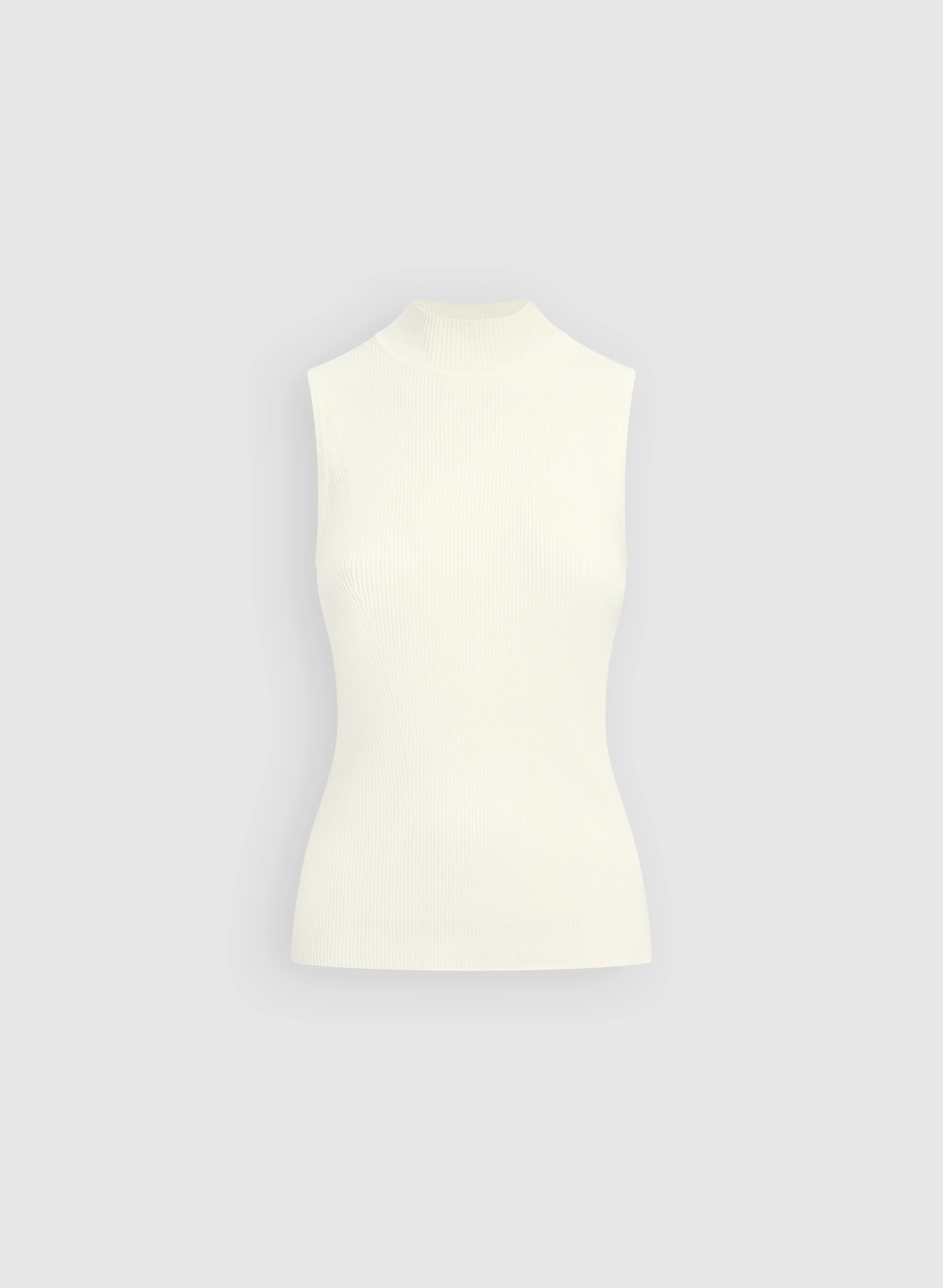 Mock Neck Sleeveless Knit - Image 6