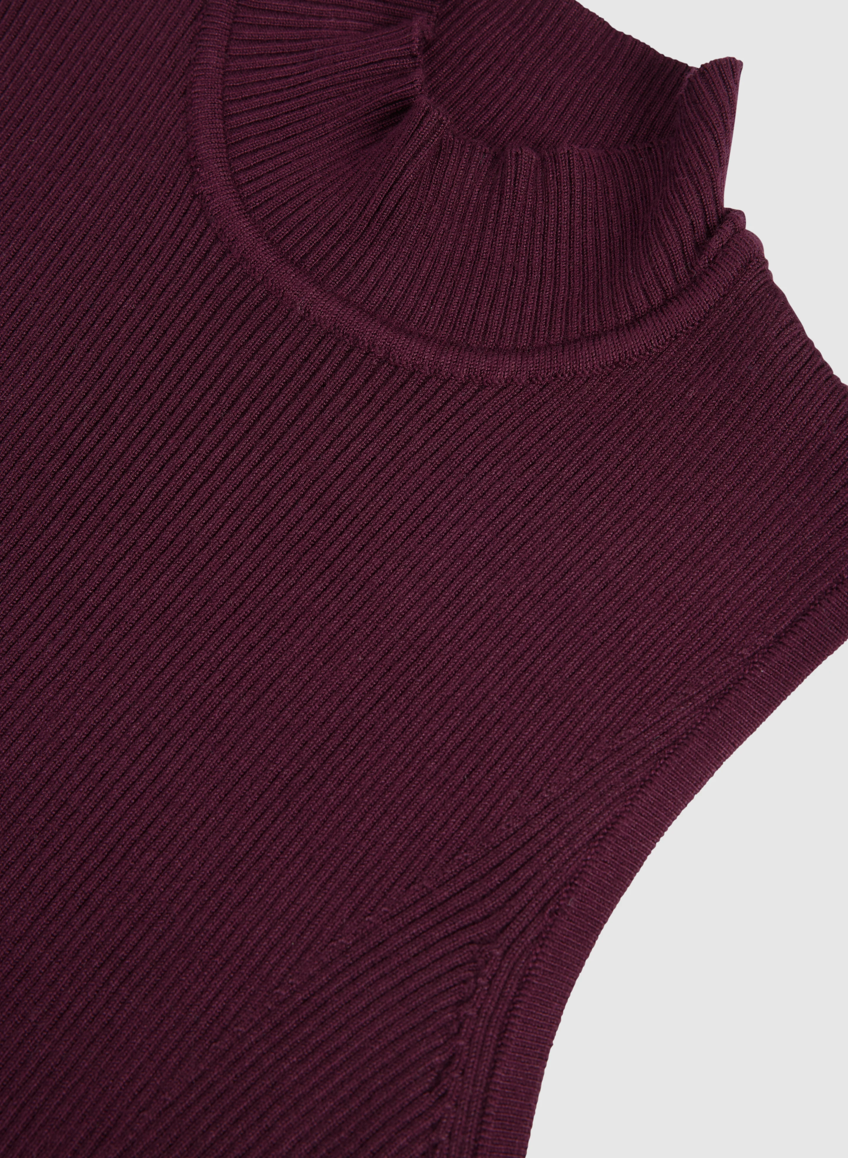 Mock Neck Sleeveless Knit - Image 7