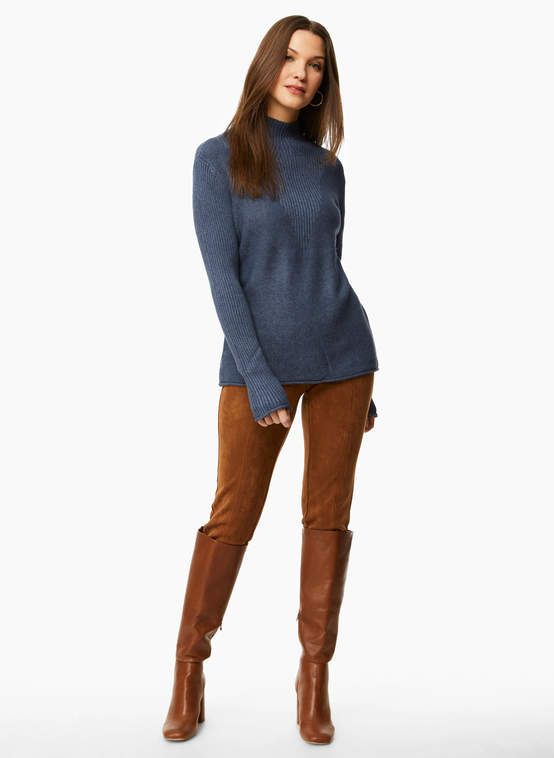 Mock Neck Sweater - Image 2