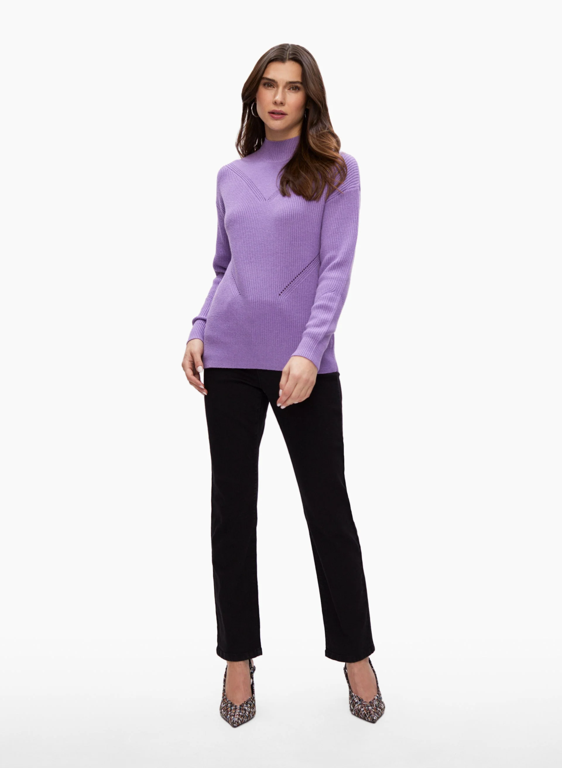 Mock Neck Sweater - Image 2