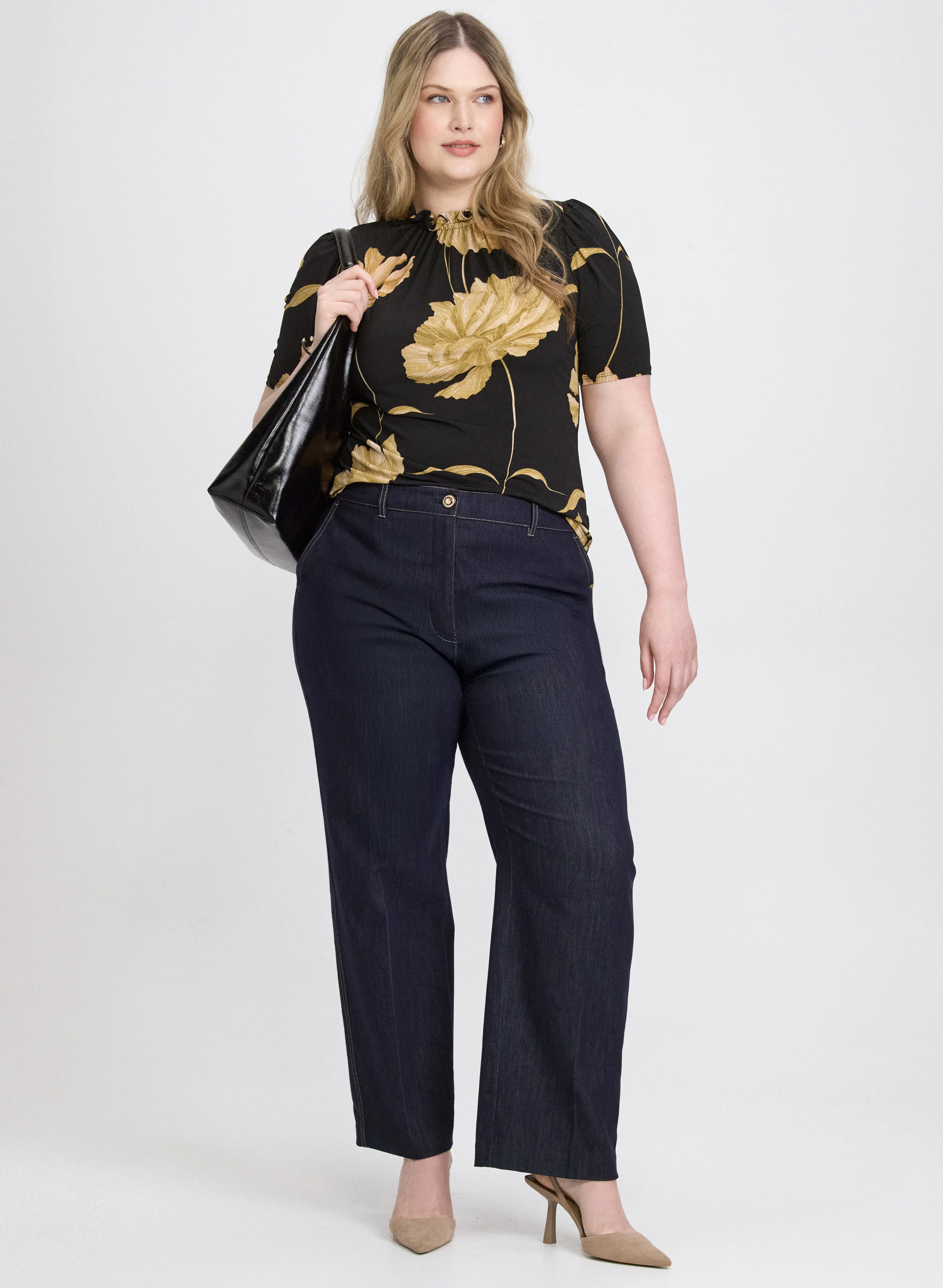 Mock Neck Top - Image 2