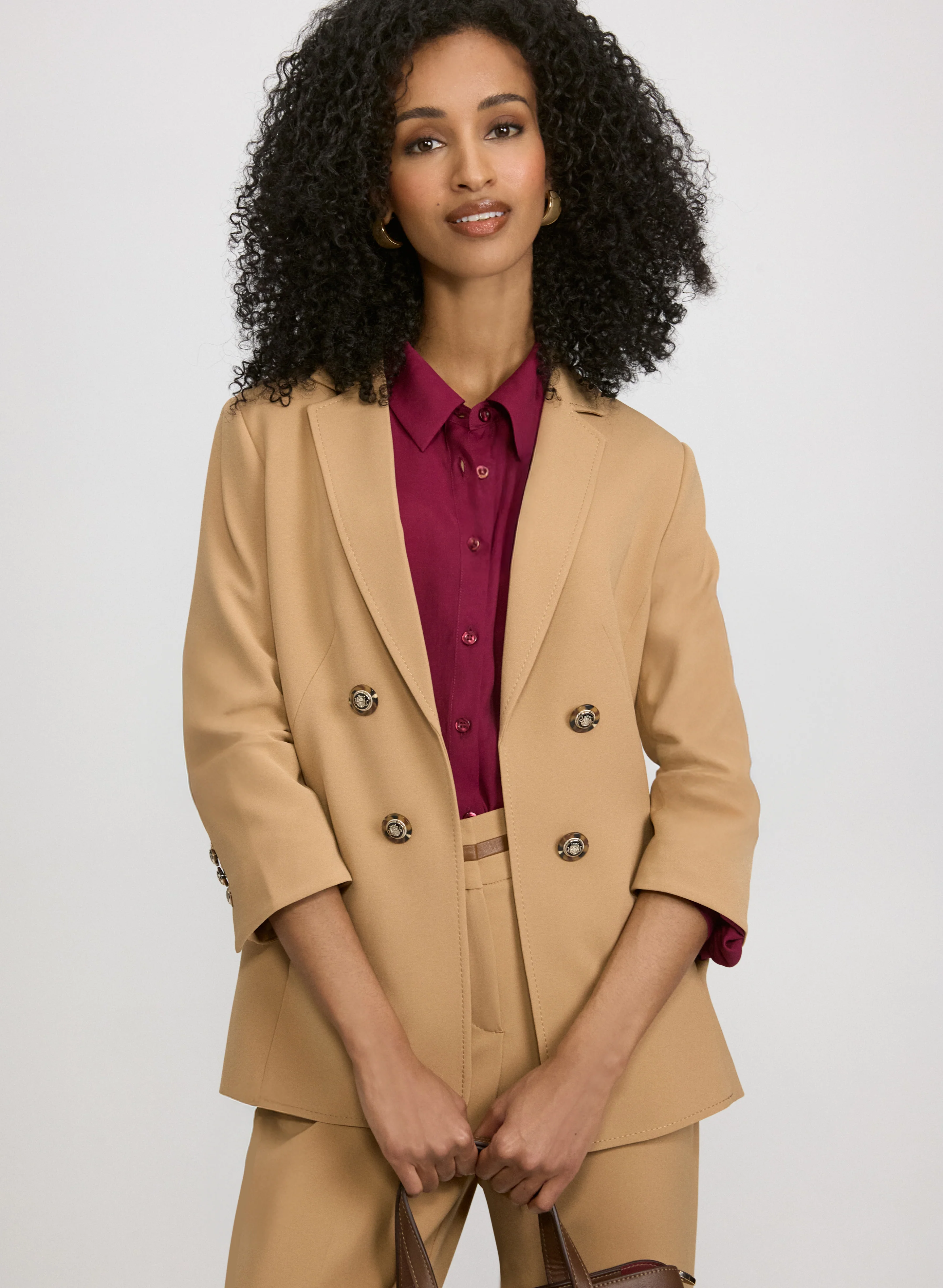 Notched Lapel Jacket