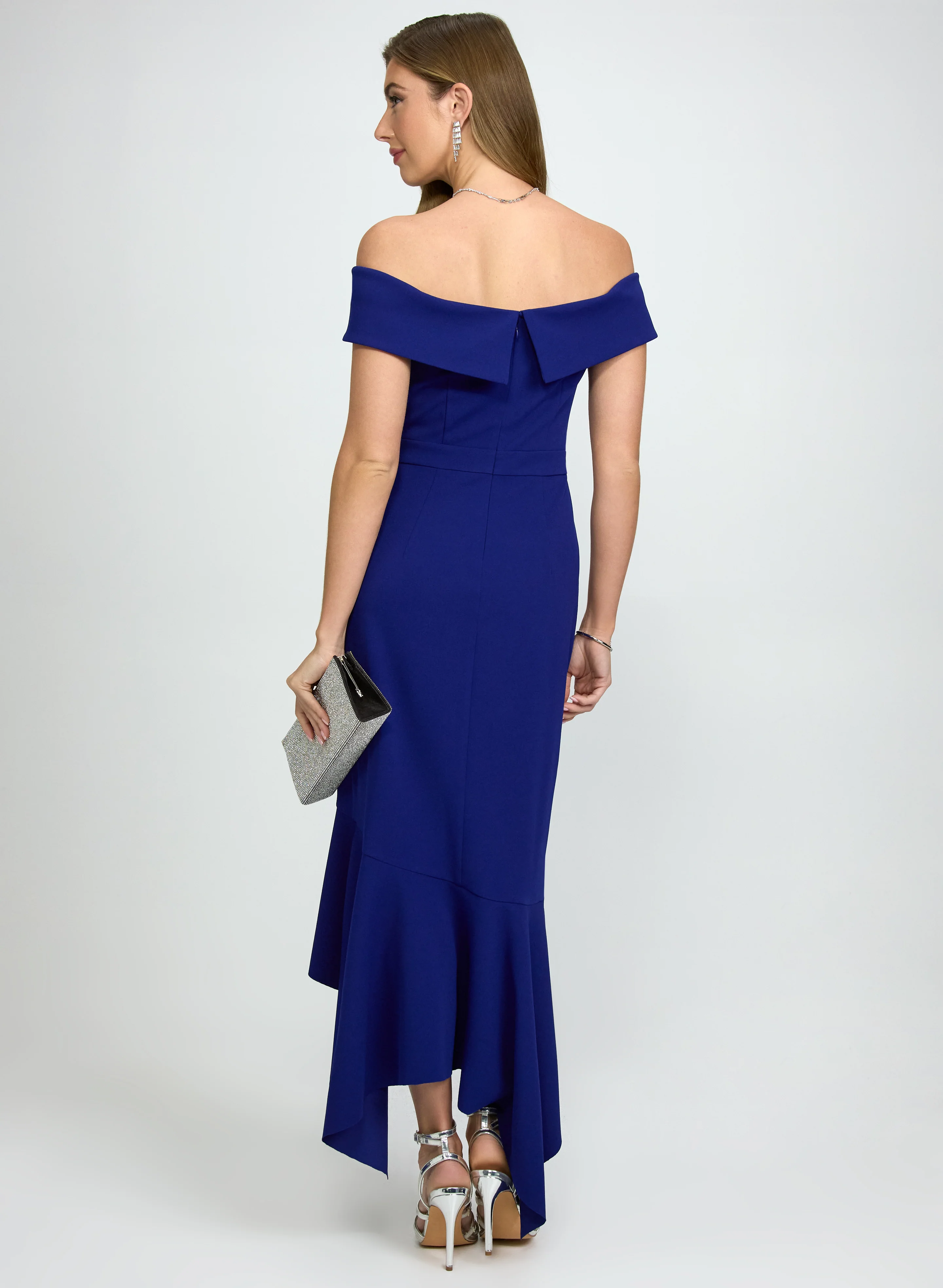Off-The-Shoulder Ruffle Dress - Image 4