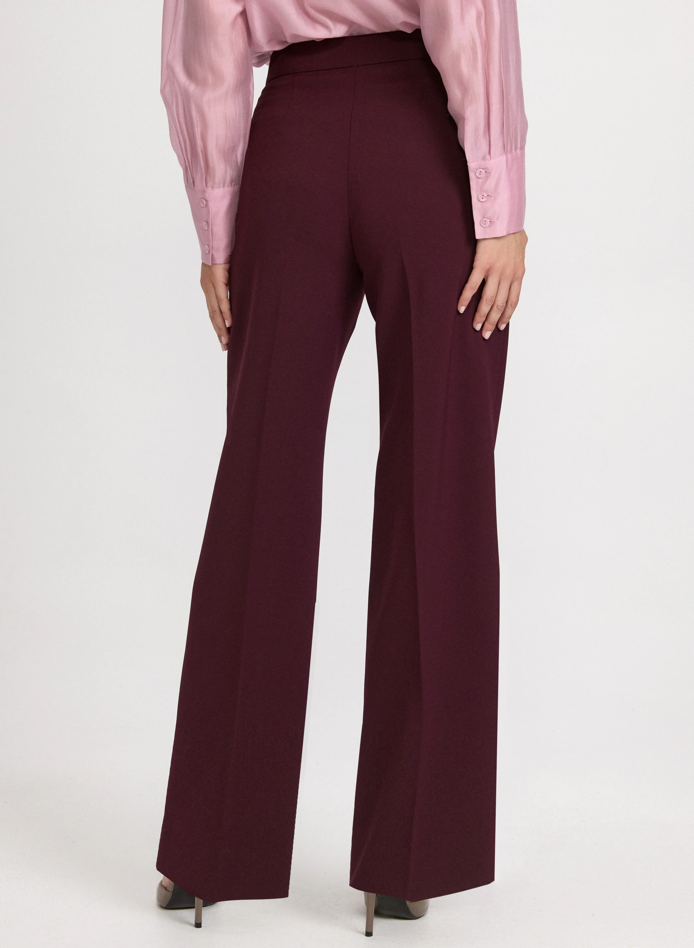Olivia Bar Trim Wide-Leg Pants - Image 2