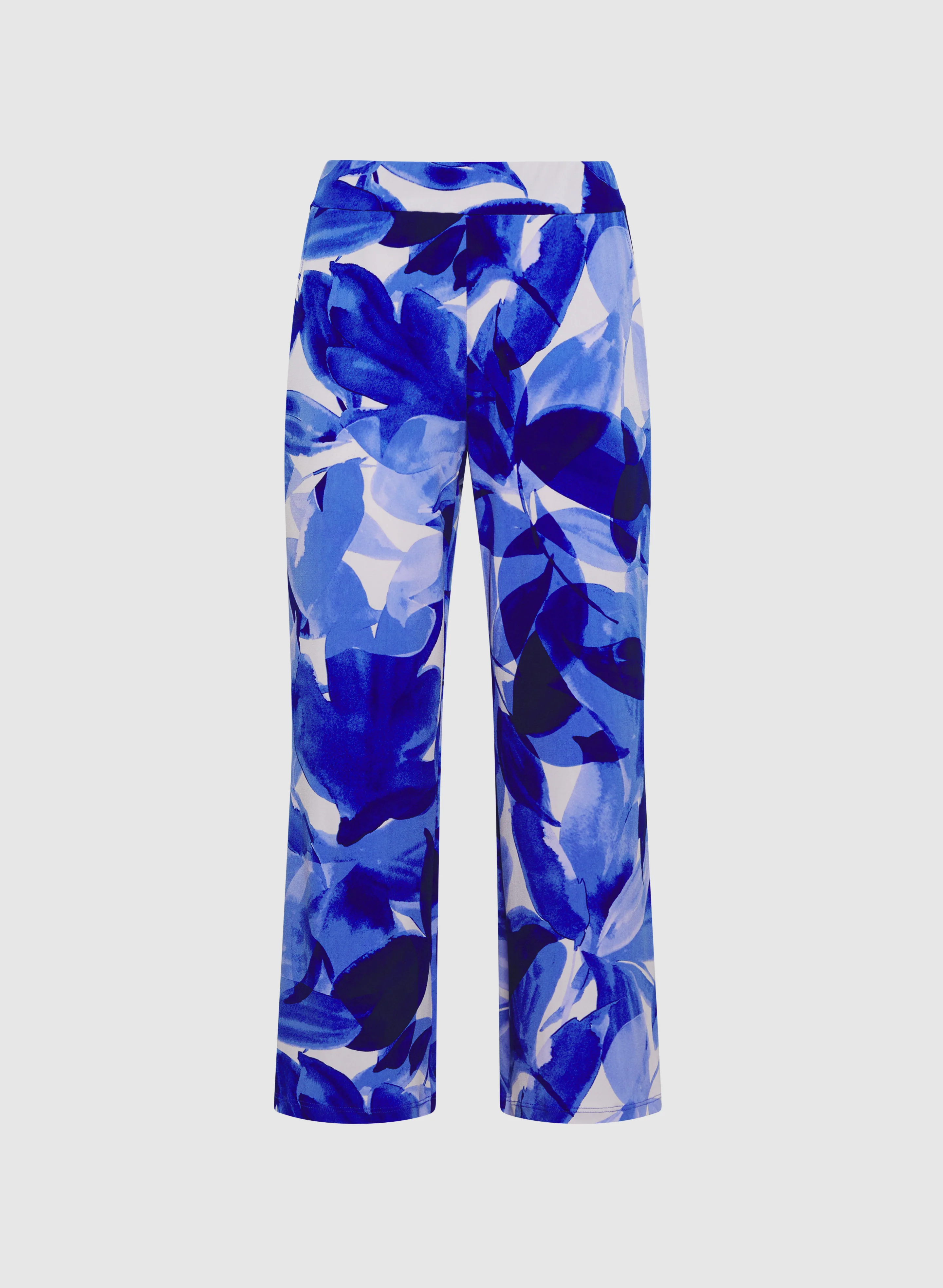 Olivia Leaf Print Wide-Leg Pants - Image 6