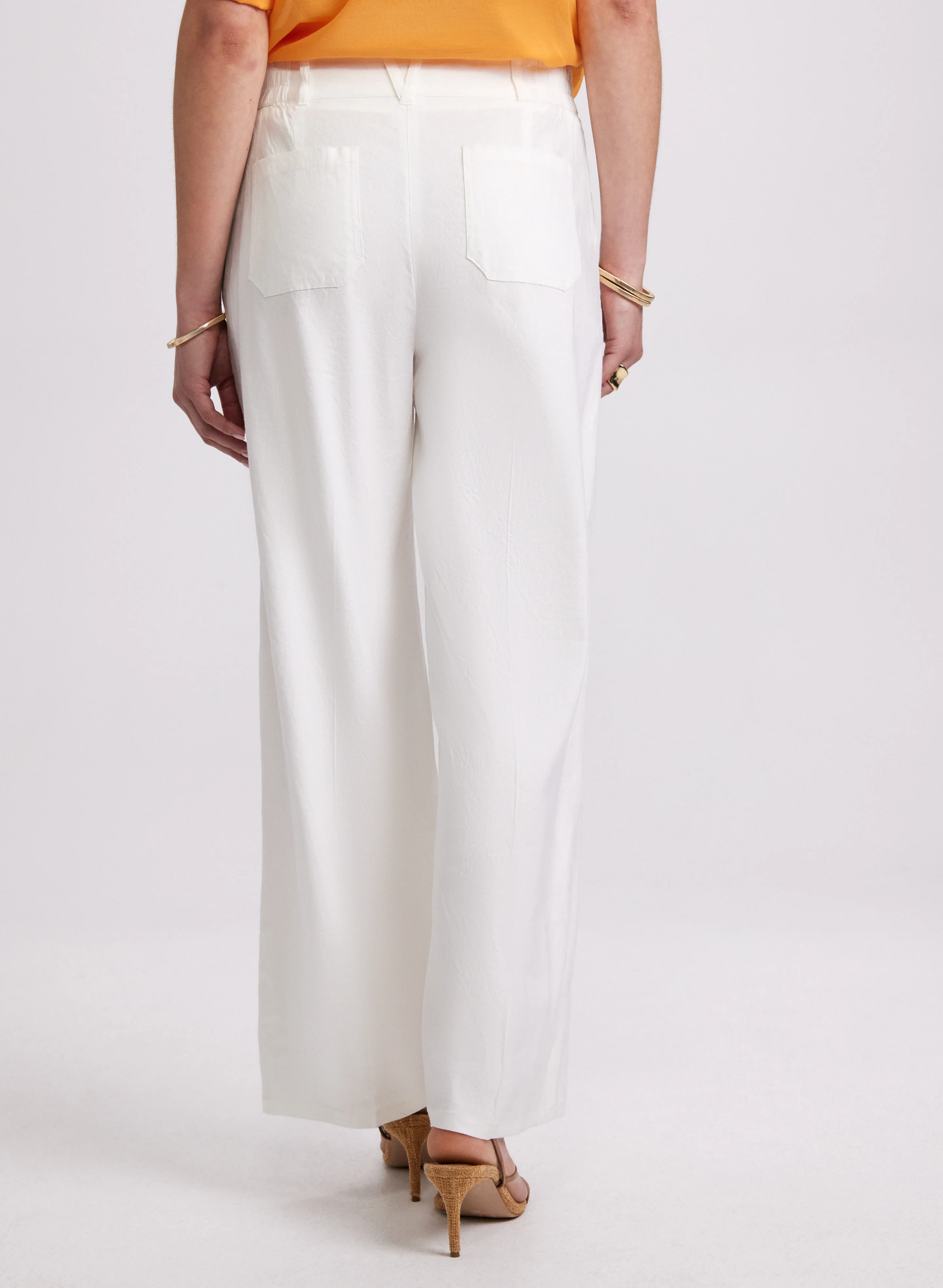 Olivia Linen-Blend Pants - Image 4